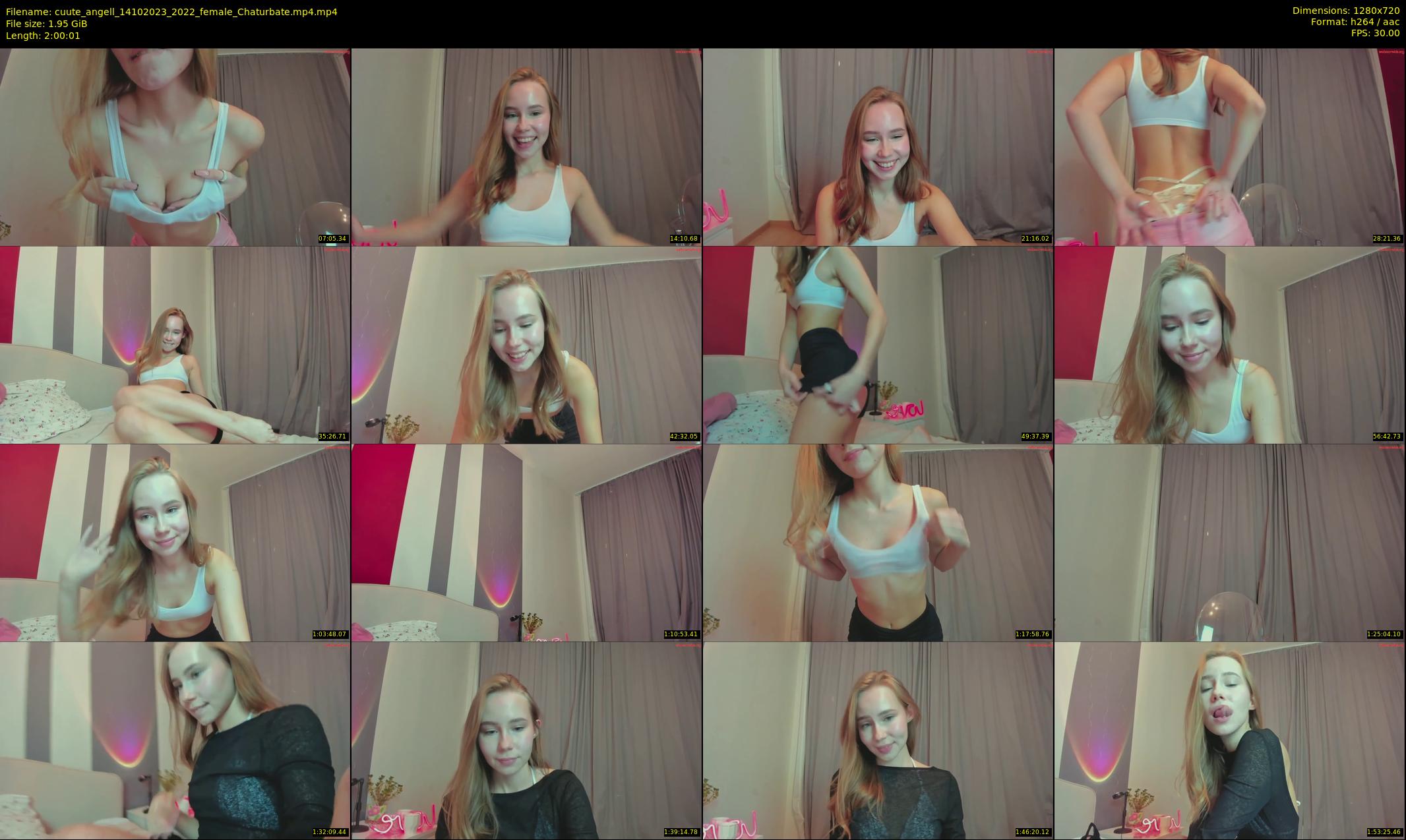 cuute_angell — 121 minute Chaturbate female cam show recording, 720p, Oct 14, 2023