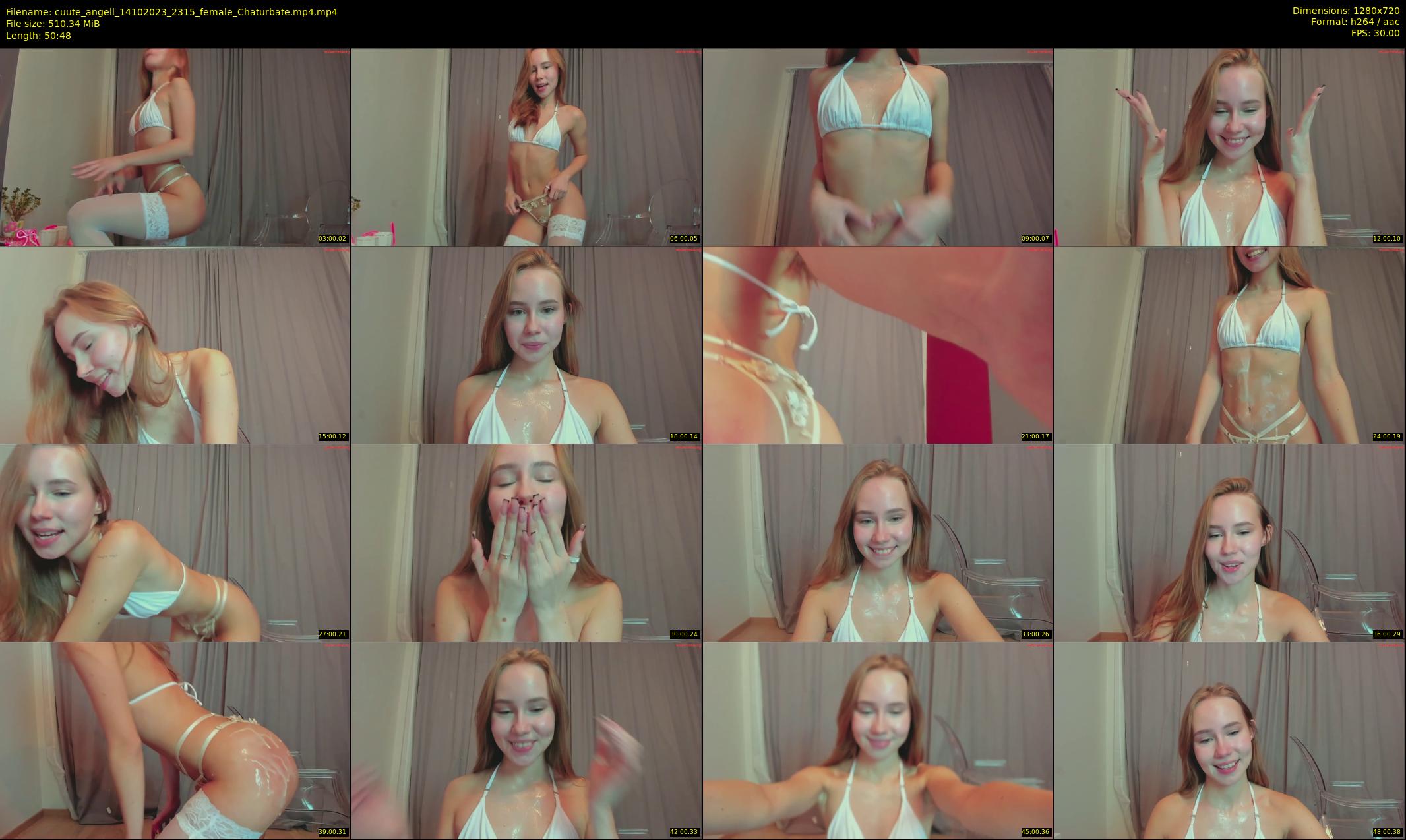 cuute_angell — 51 minute Chaturbate female cam show recording, 720p, Oct 14, 2023