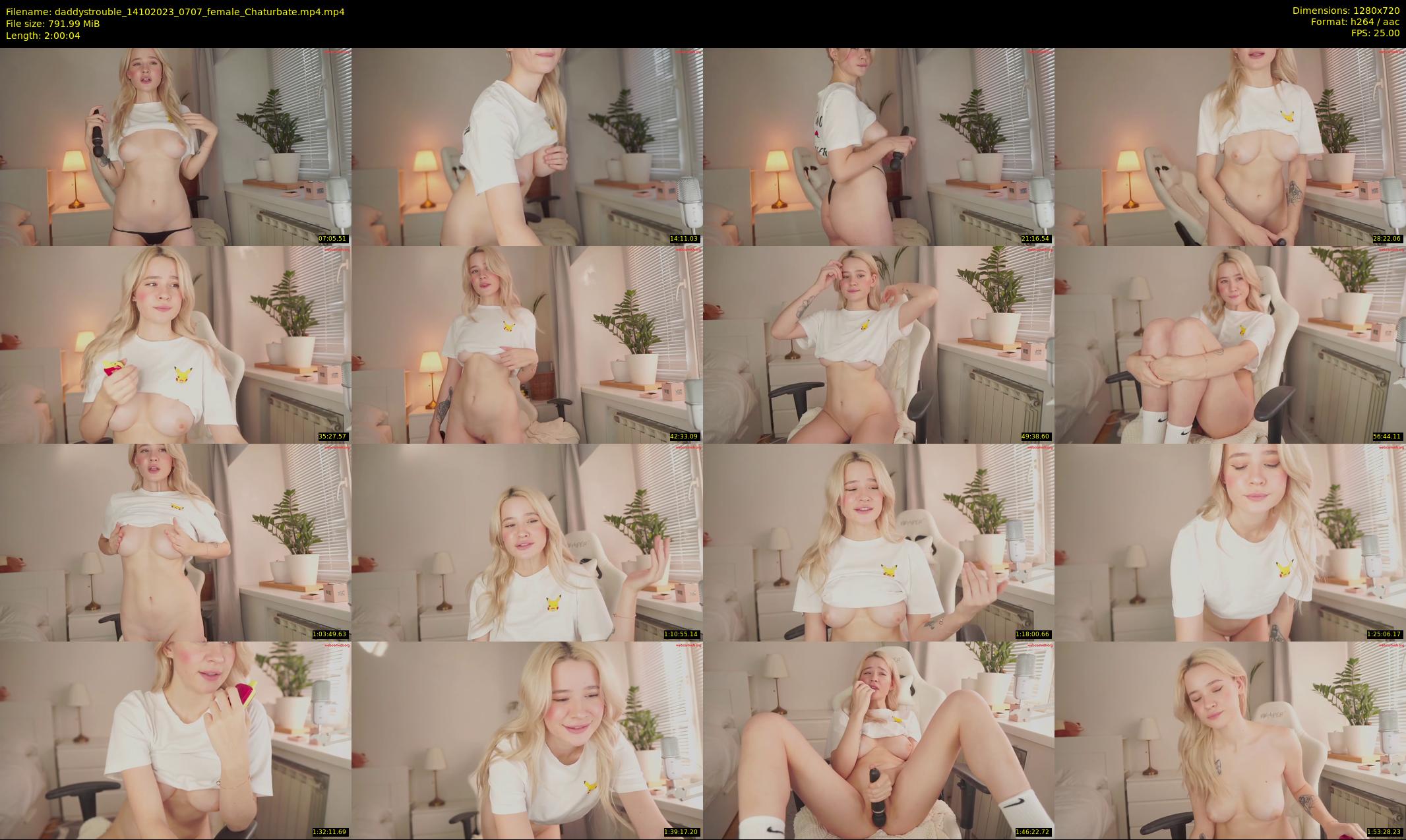 daddystrouble — 121 minute Chaturbate female cam show recording, 720p, Oct 14, 2023