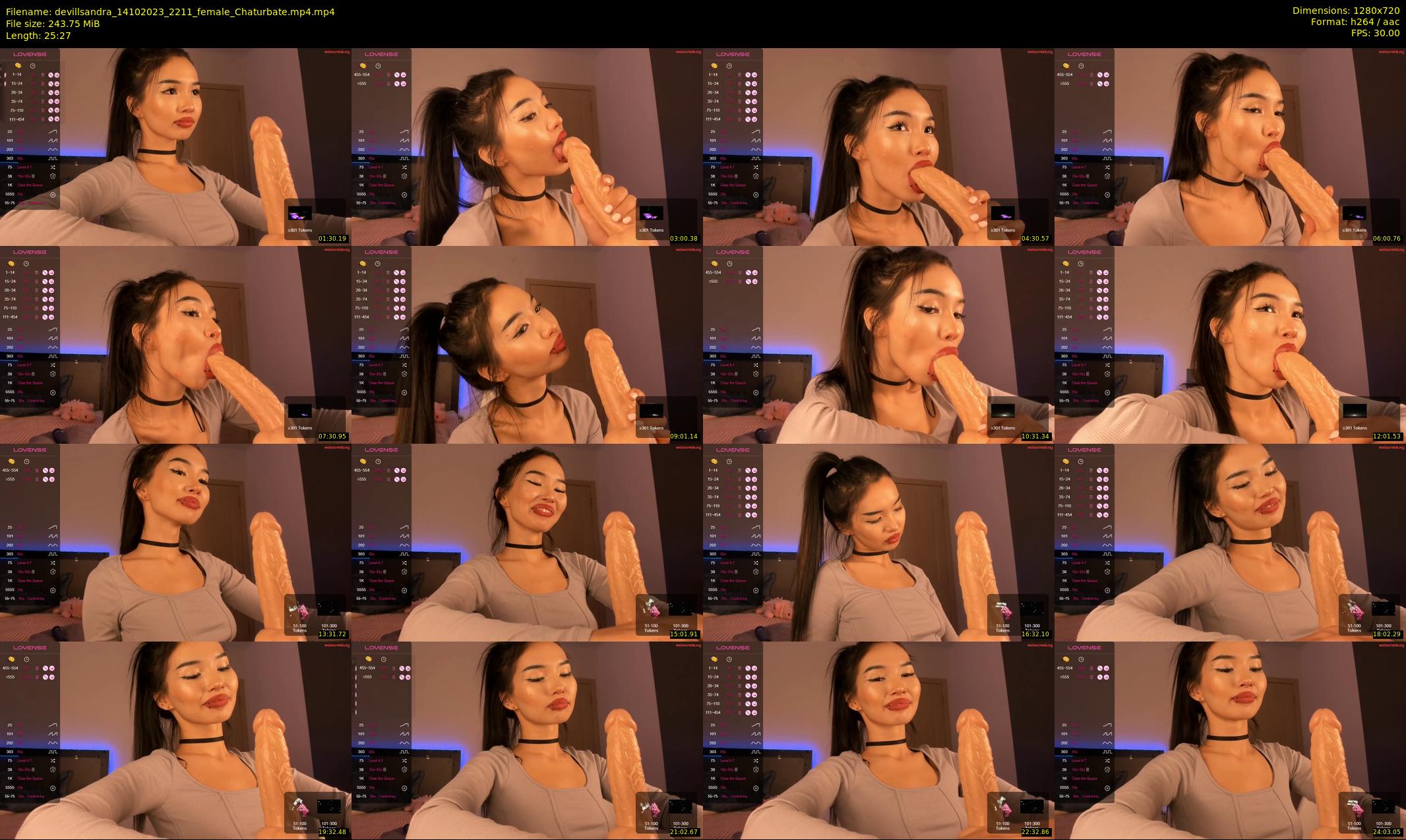 devillsandra — 26 minute Chaturbate female cam show recording, 720p, Oct 14, 2023