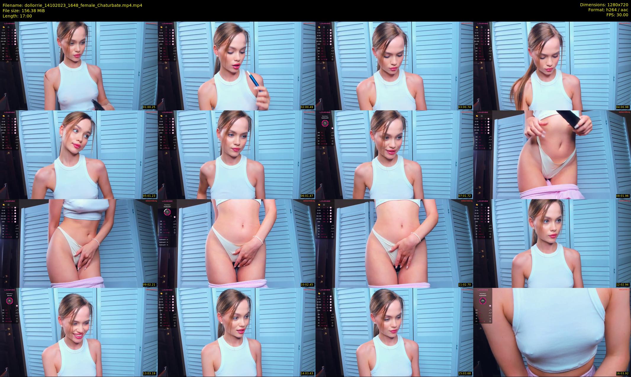 dollorrie — 17 minute Chaturbate couple cam show recording, 720p, Oct 14, 2023