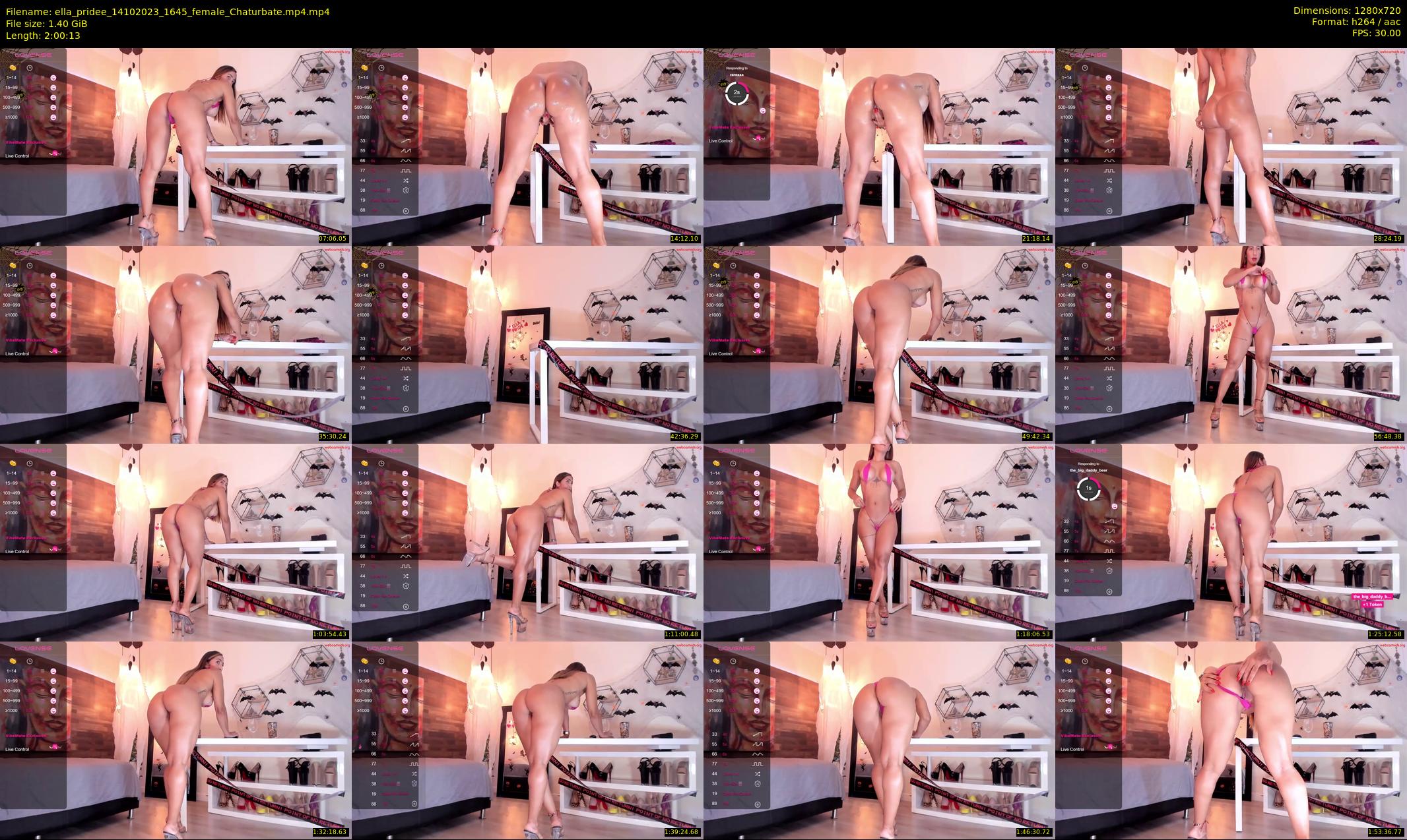 ella_pridee — 121 minute Chaturbate female cam show recording, 720p, Oct 14, 2023
