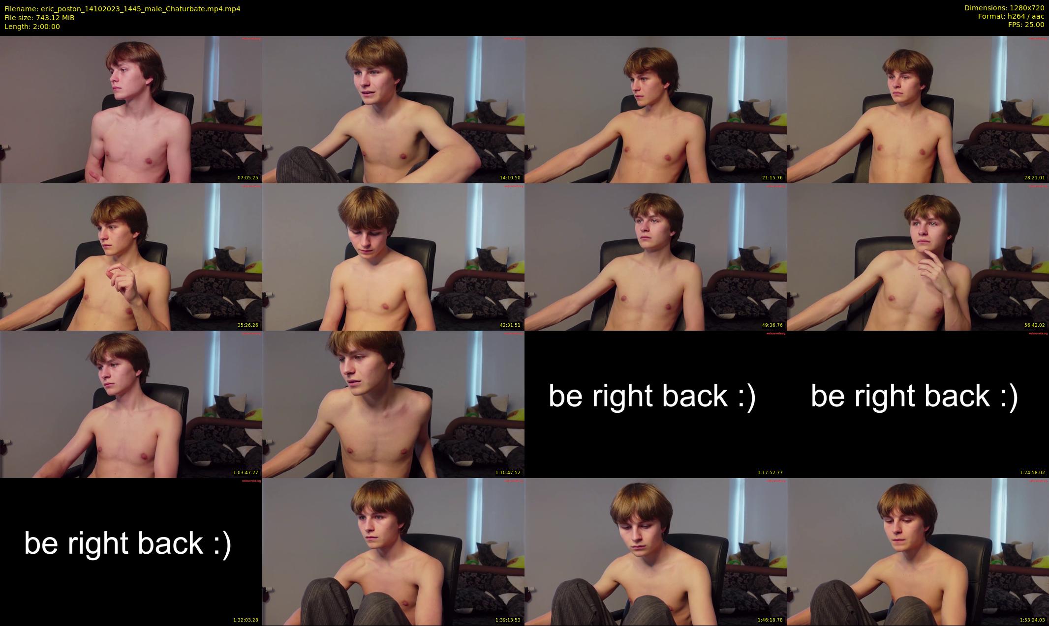 eric_poston — 120 minute Chaturbate male cam show recording, 720p, Oct 14, 2023