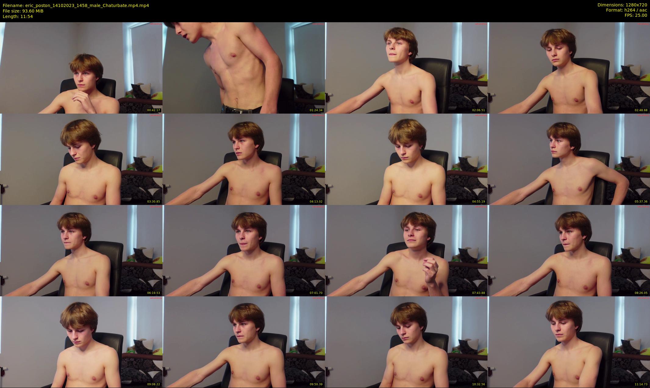 eric_poston — 12 minute Chaturbate male cam show recording, 720p, Oct 14, 2023
