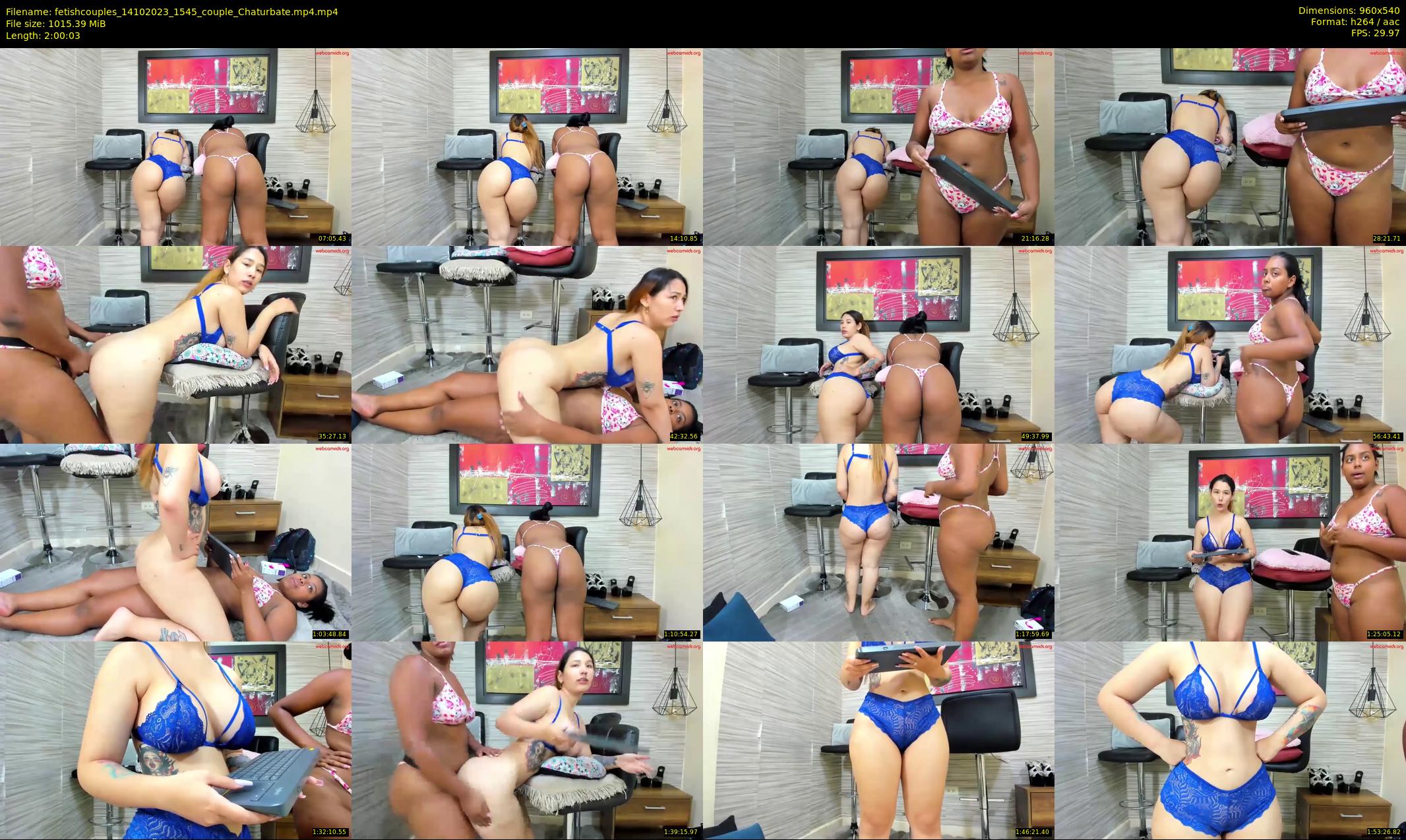 fetishcouples — 121 minute Chaturbate couple cam show recording, 480p, Oct 14, 2023