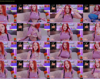 ginger_pie — 57 minute Chaturbate female cam show recording, 720p, Oct 15, 2023