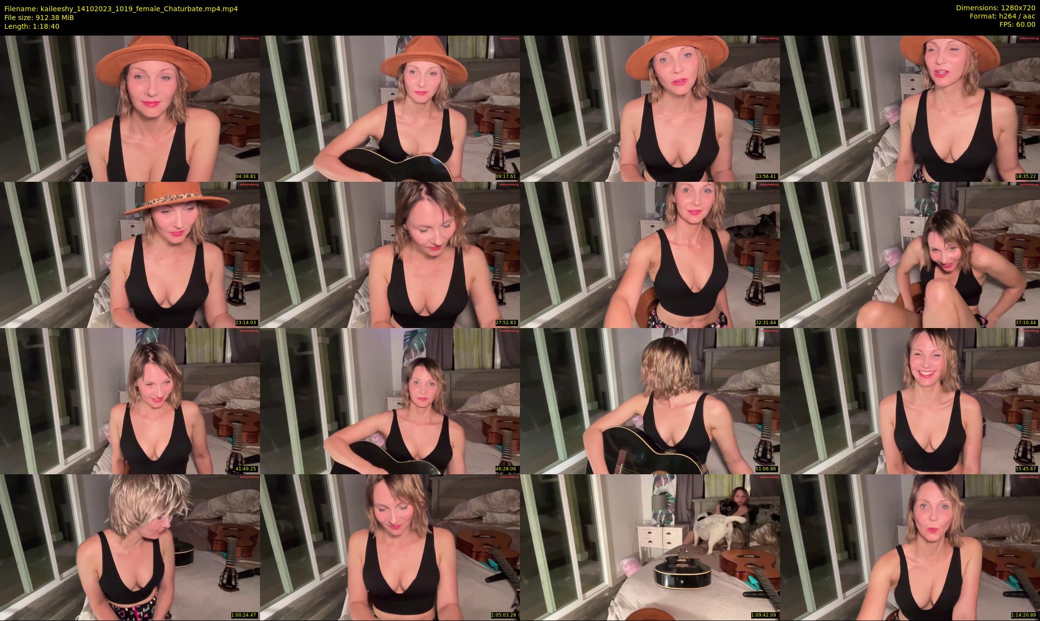 kaileeshy — 79 minute Chaturbate female cam show recording, 720p, Oct 14, 2023
