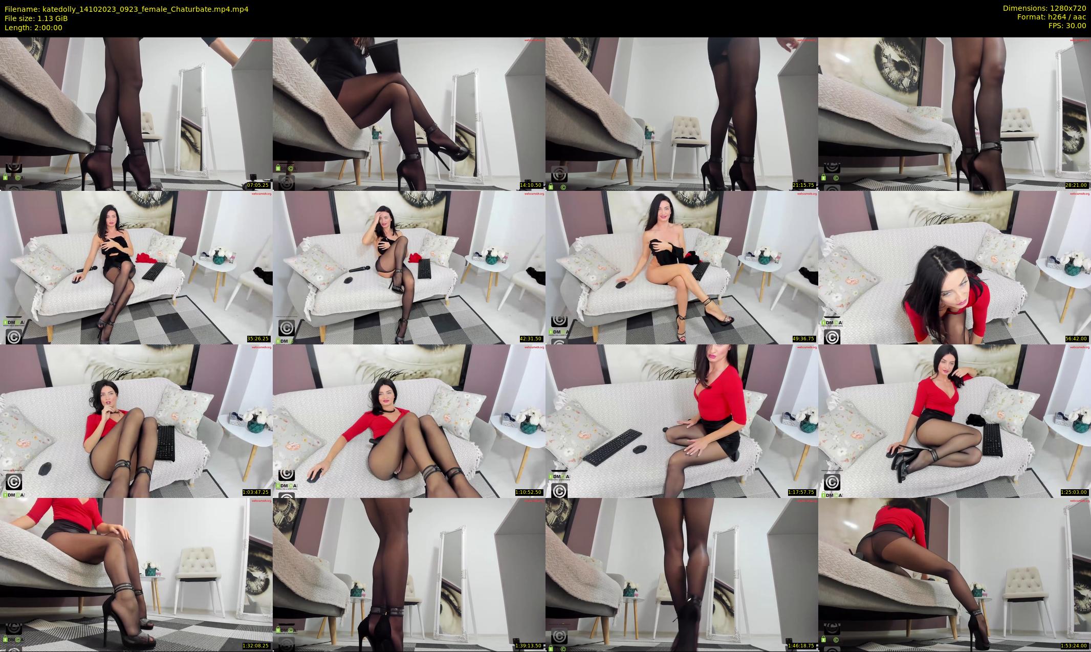 katedolly — 120 minute Chaturbate female cam show recording, 720p, Oct 14, 2023