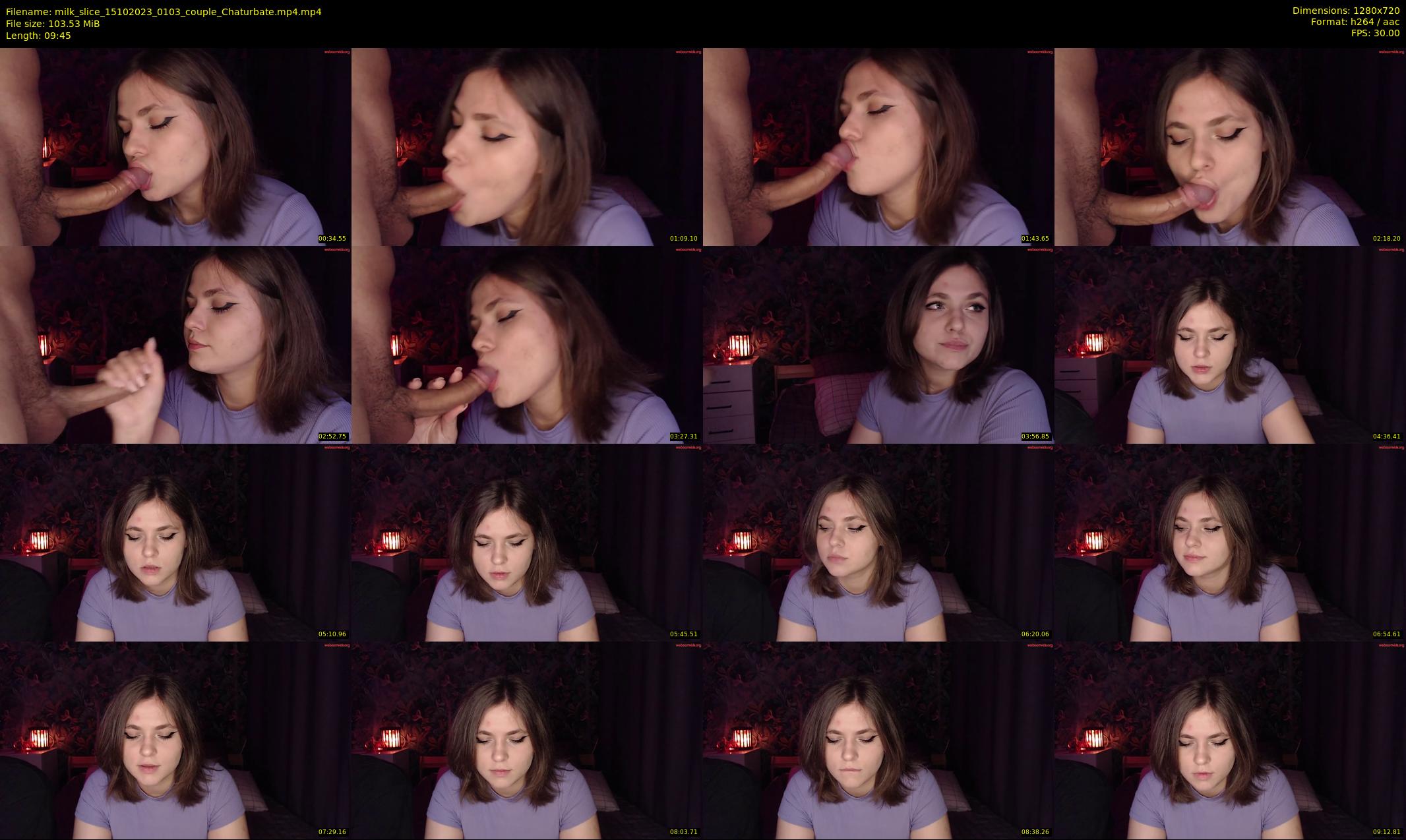 milk_slice — 10 minute Chaturbate couple cam show recording, 720p, Oct 15, 2023
