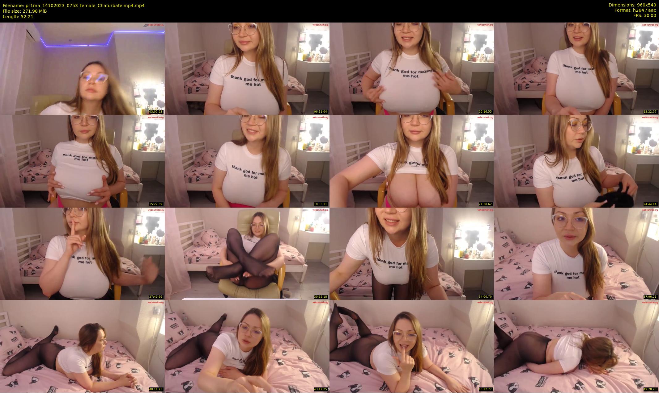 pr1ma — 53 minute Chaturbate female cam show recording, 480p, Oct 14, 2023