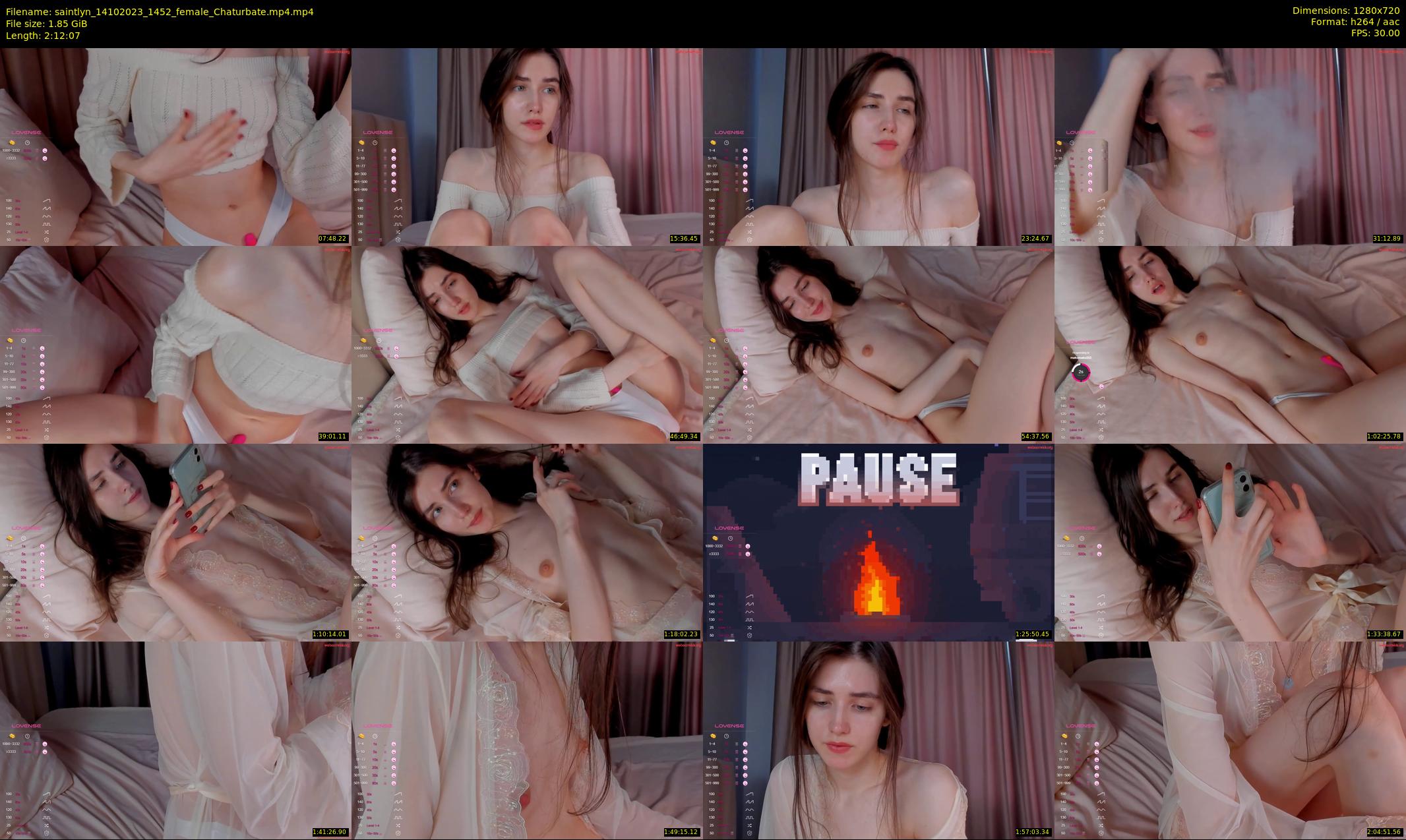 saintlyn — 133 minute Chaturbate female cam show recording, 720p, Oct 14, 2023