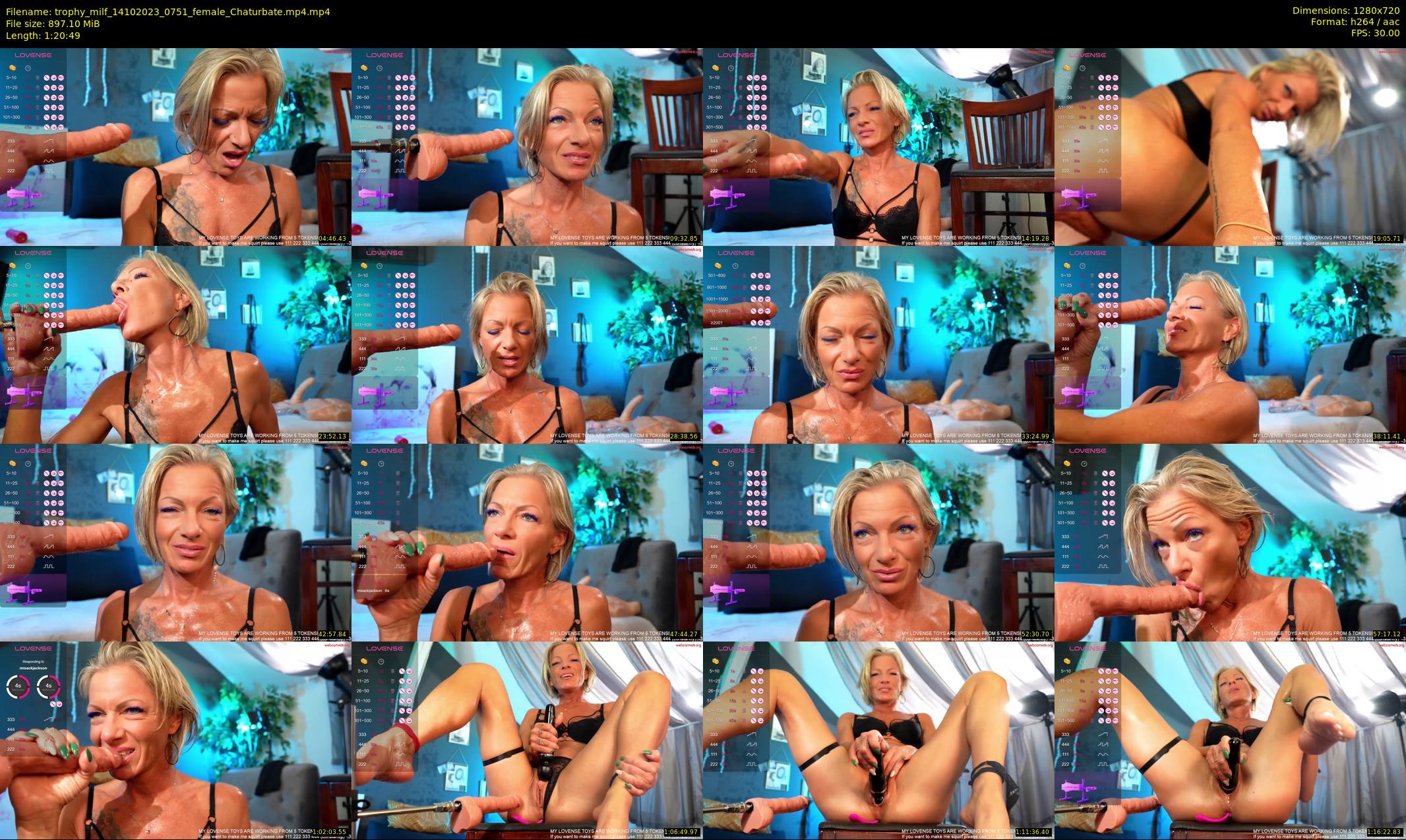 trophy_milf — 81 minute Chaturbate female cam show recording, 720p, Oct 14, 2023