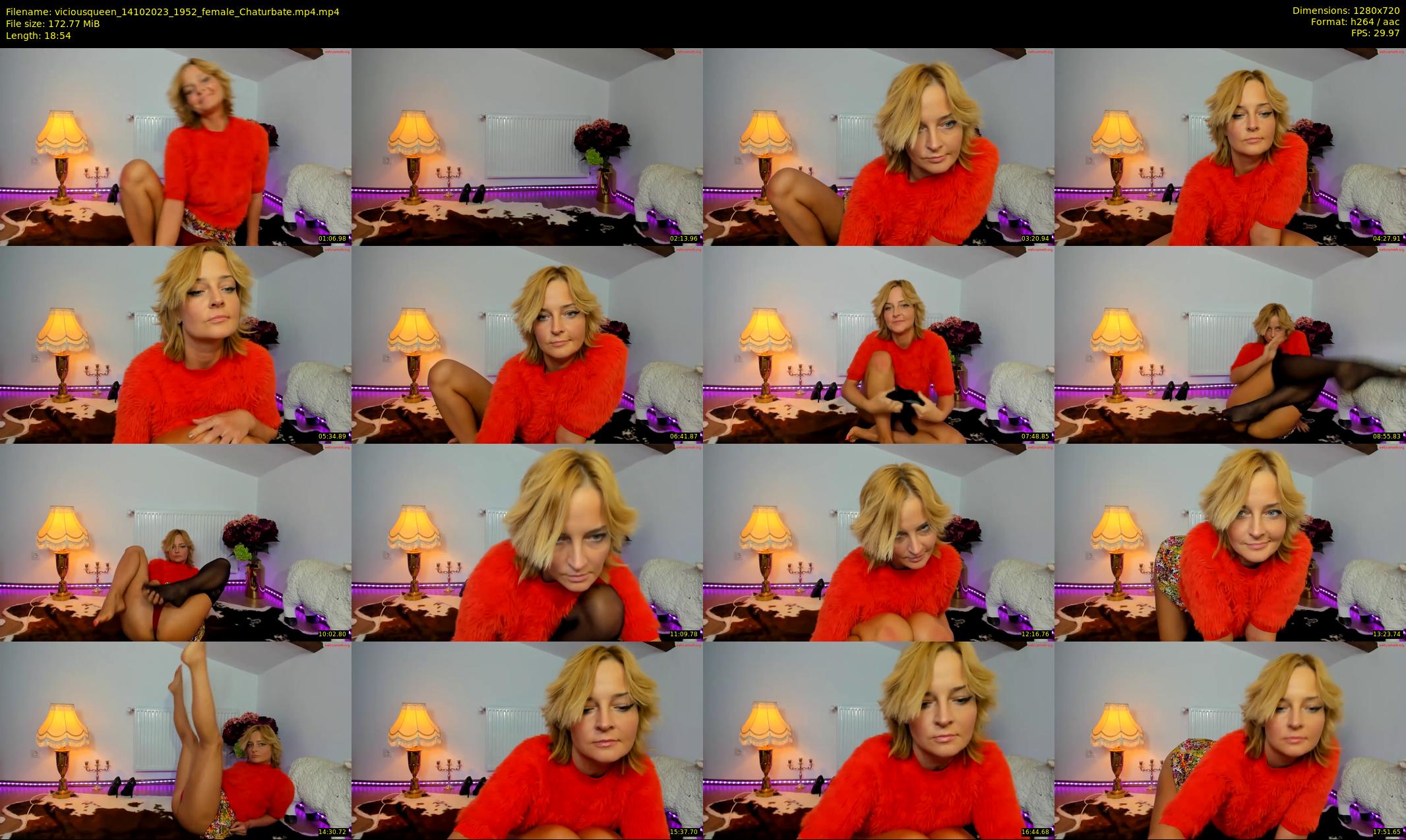 viciousqueen — 19 minute Chaturbate female cam show recording, 720p, Oct 14, 2023