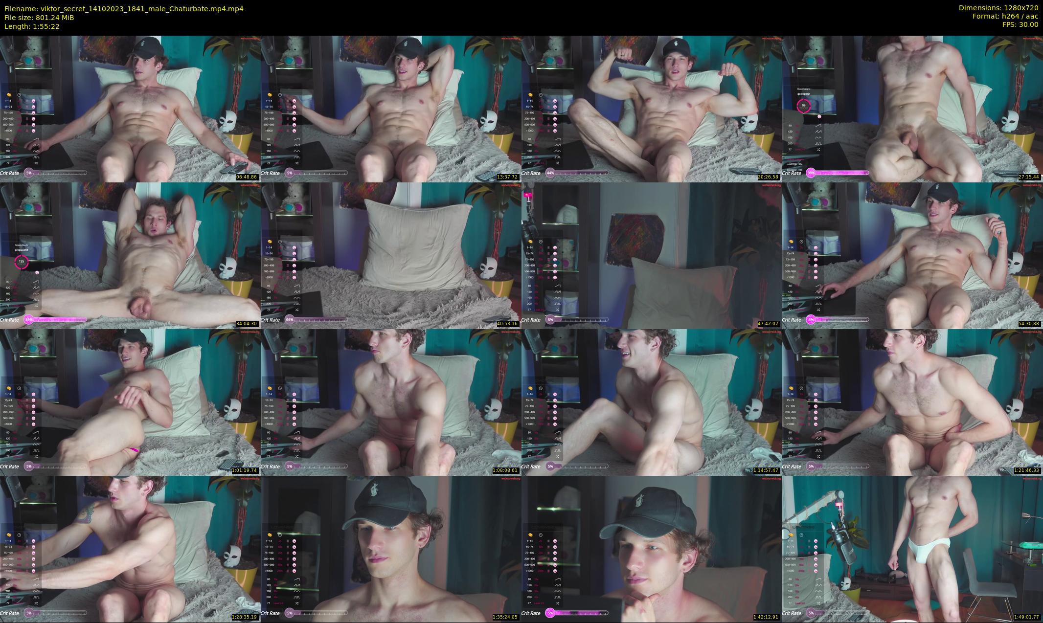 viktor_secret — 116 minute Chaturbate male cam show recording, 720p, Oct 14, 2023