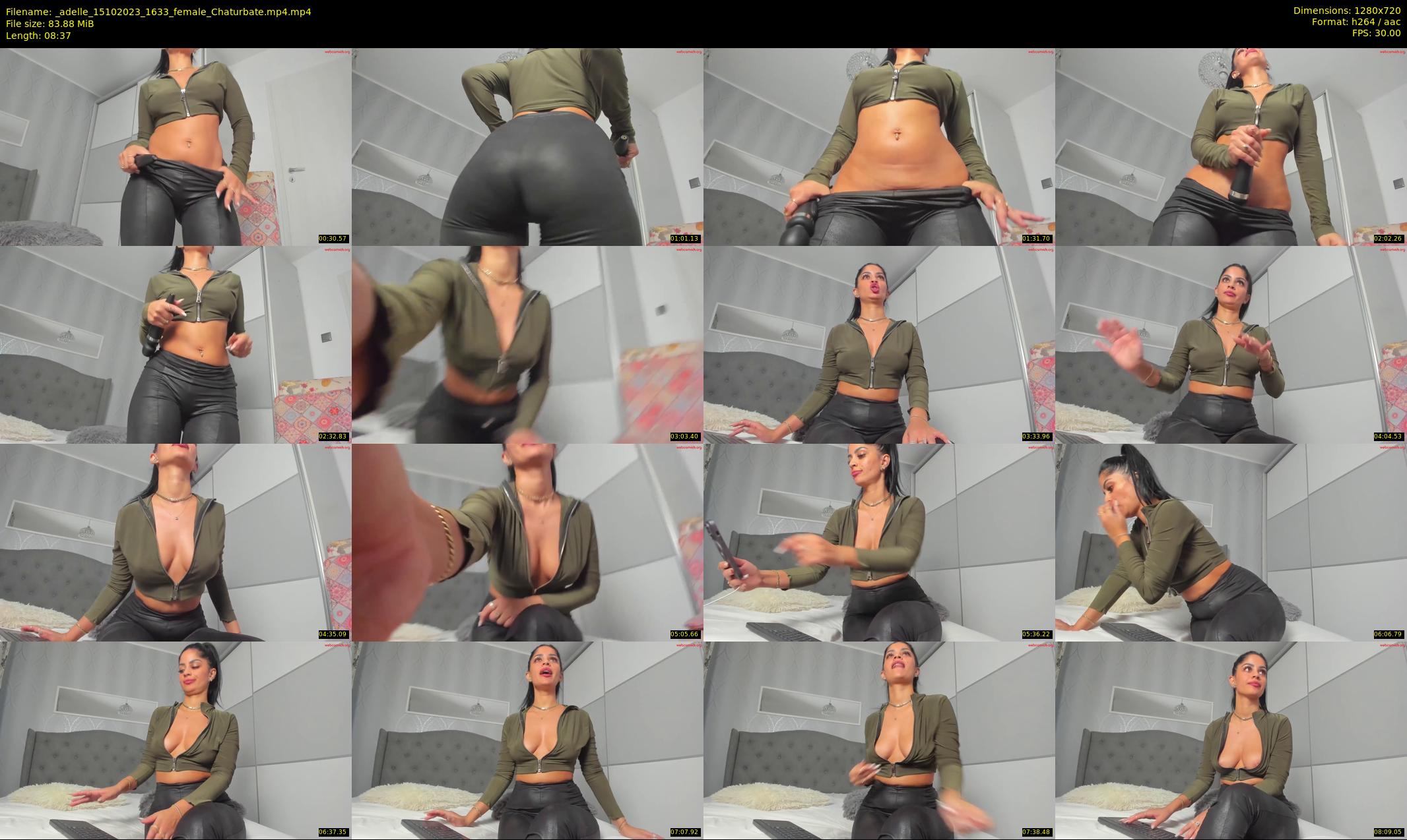 _adelle — 9 minute Chaturbate female cam show recording, 720p, Oct 15, 2023