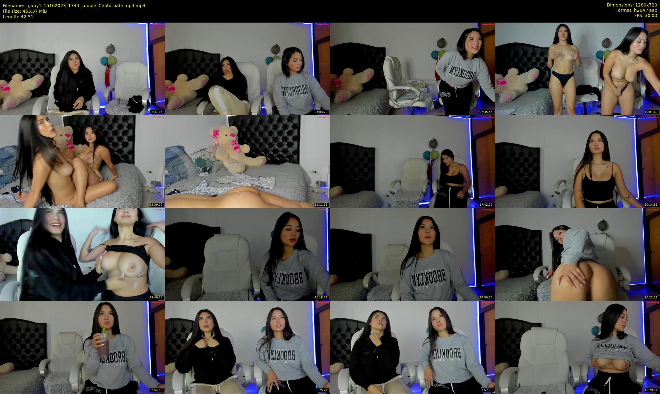 _gaby1 — 43 minute Chaturbate female cam show recording, 720p, Oct 15, 2023