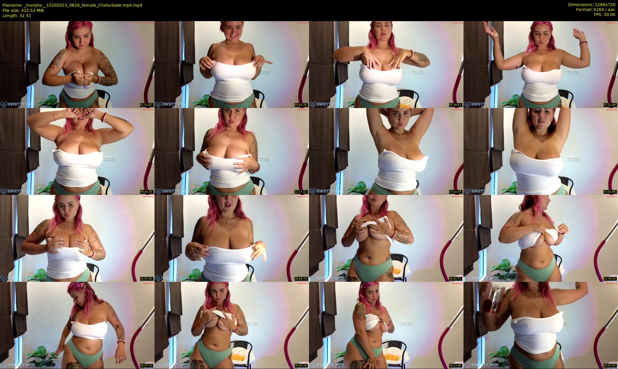 _morpho_ — 32 minute Chaturbate female cam show recording, 720p, Oct 15, 2023
