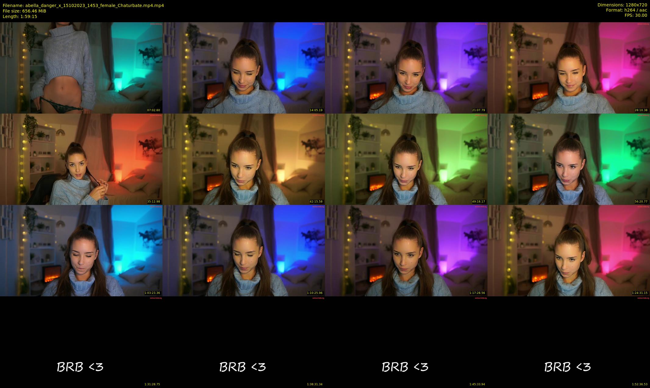 abella_danger_x — 120 minute Chaturbate female cam show recording, 720p, Oct 15, 2023
