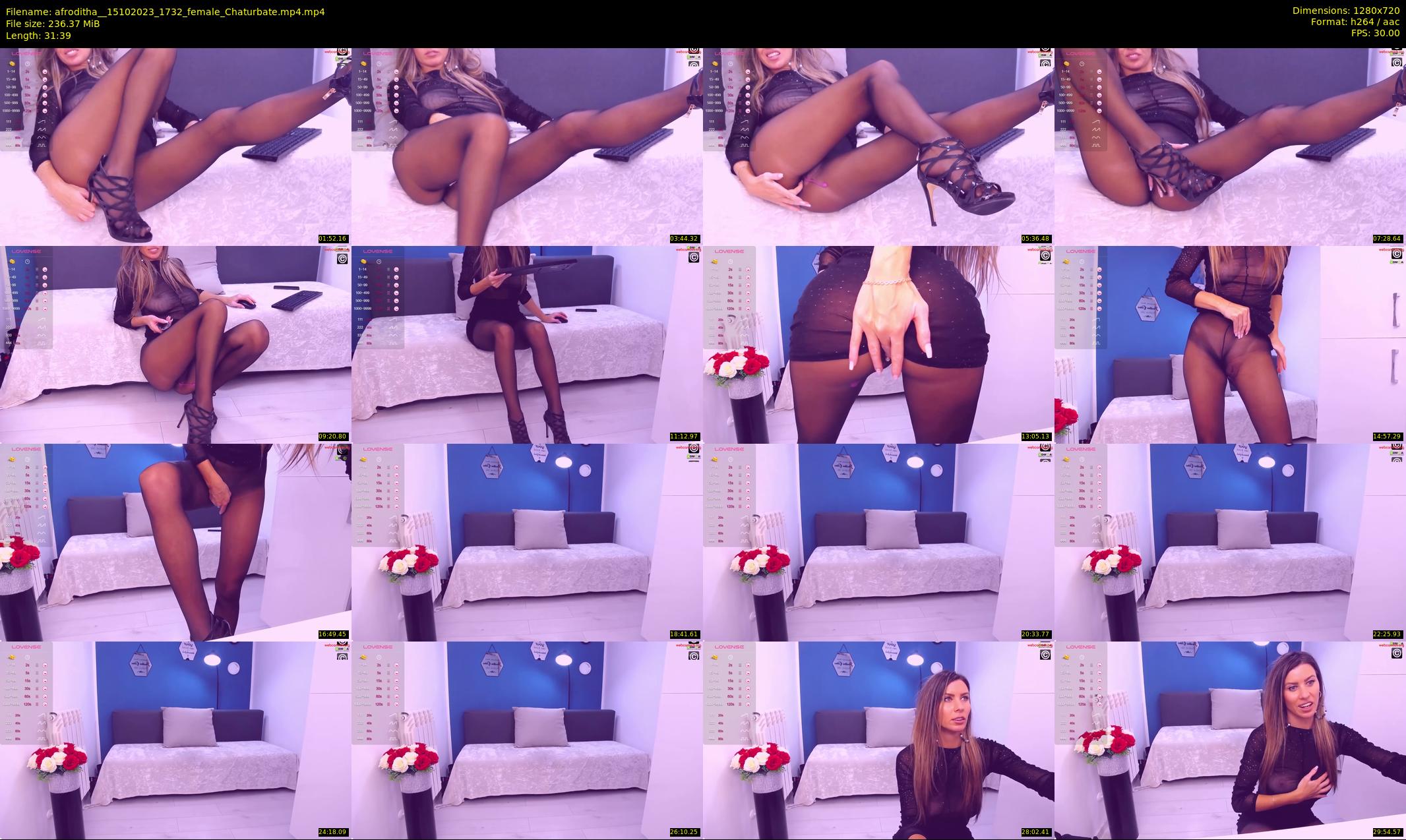 afroditha_ — 32 minute Chaturbate female cam show recording, 720p, Oct 15, 2023