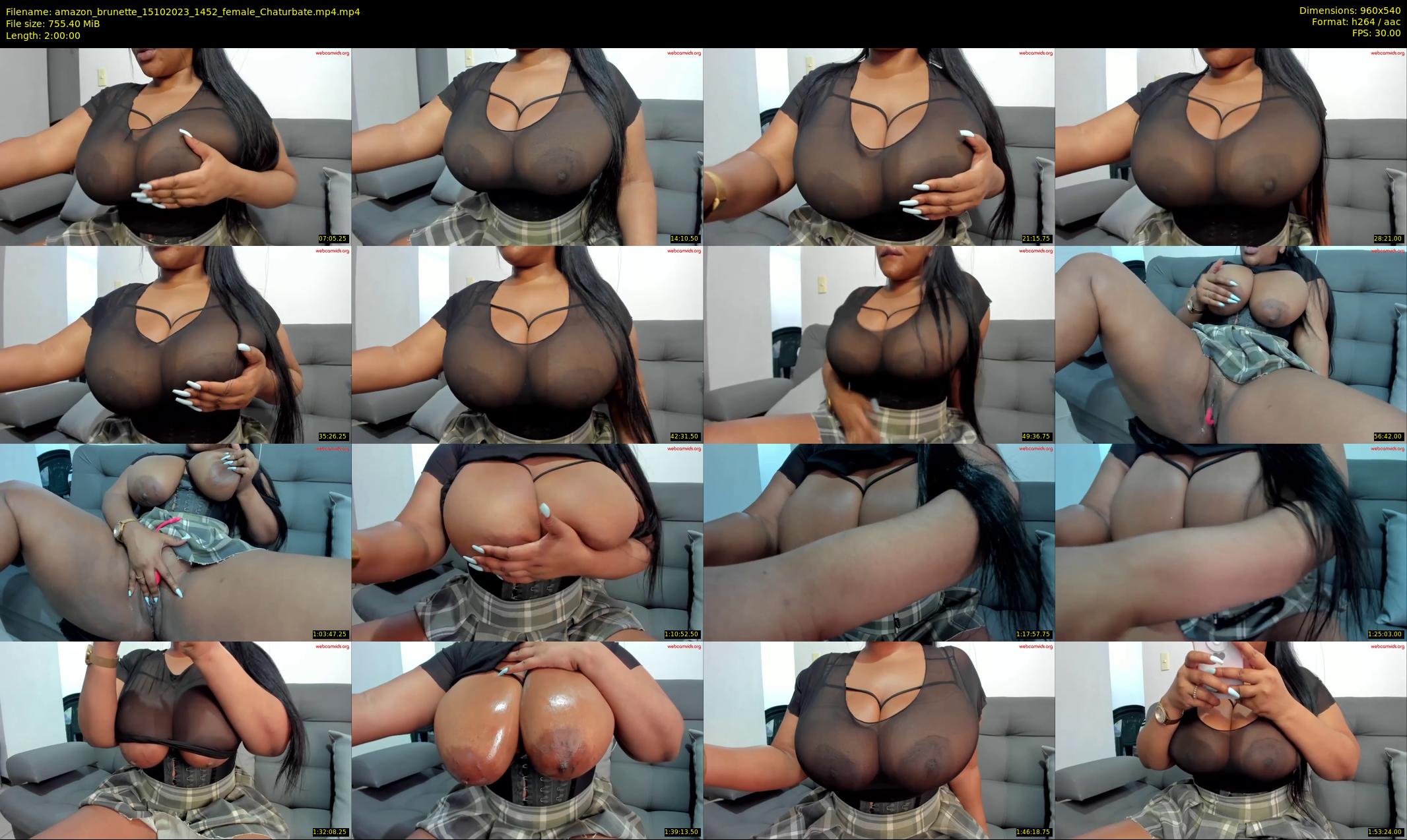amazon_brunette — 120 minute Chaturbate female cam show recording, 480p, Oct 15, 2023