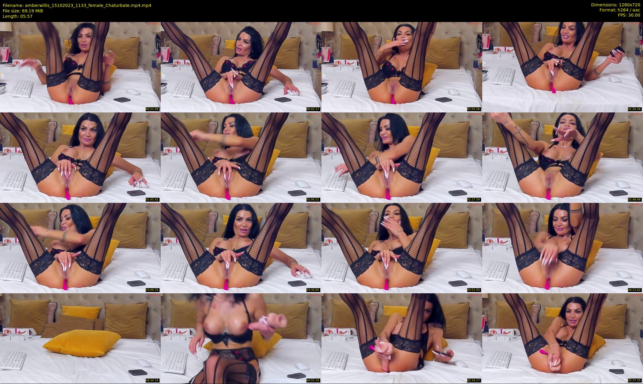 amberwillis — 6 minute Chaturbate female cam show recording, 720p, Oct 15, 2023