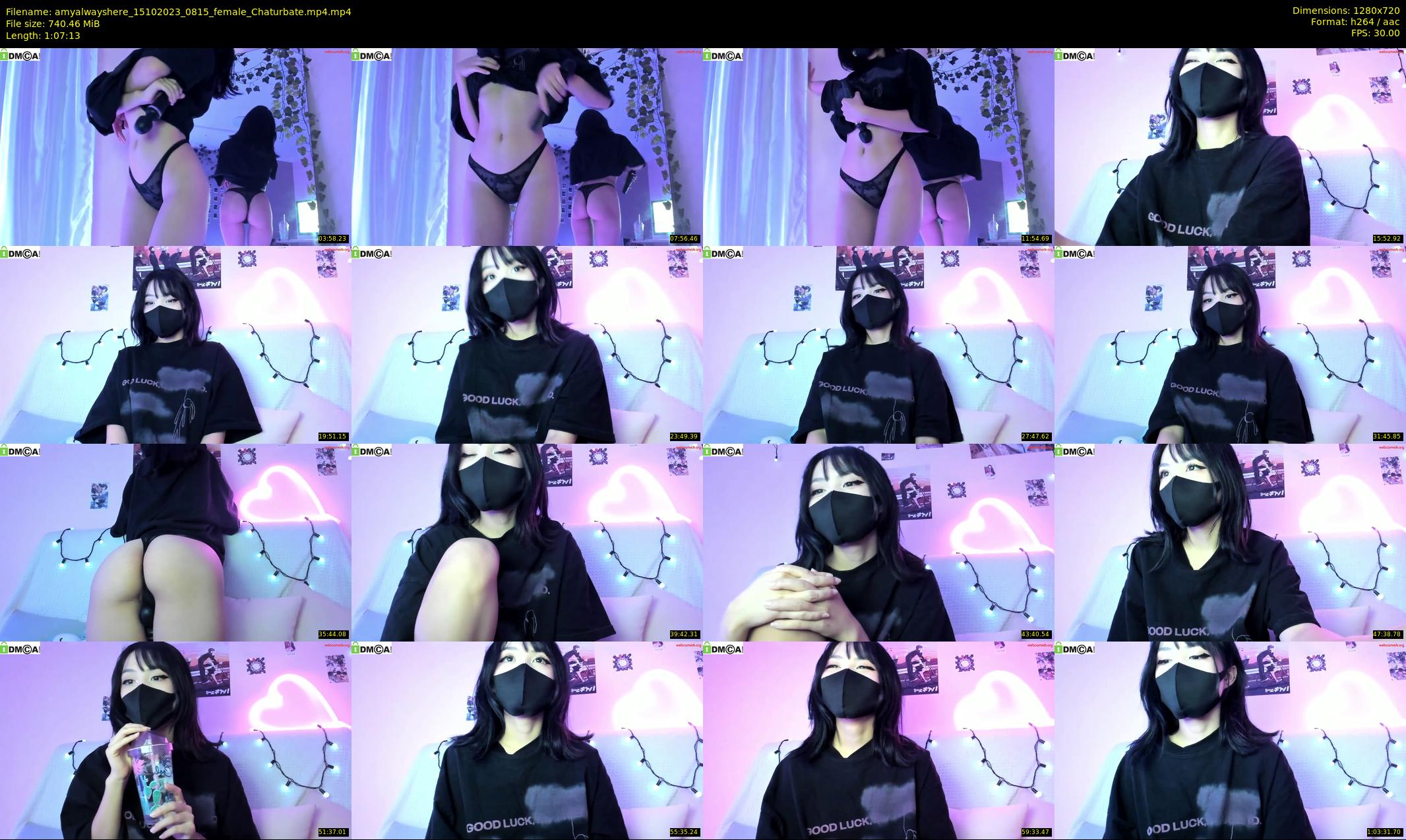amyalwayshere — 68 minute Chaturbate female cam show recording, 720p, Oct 15, 2023