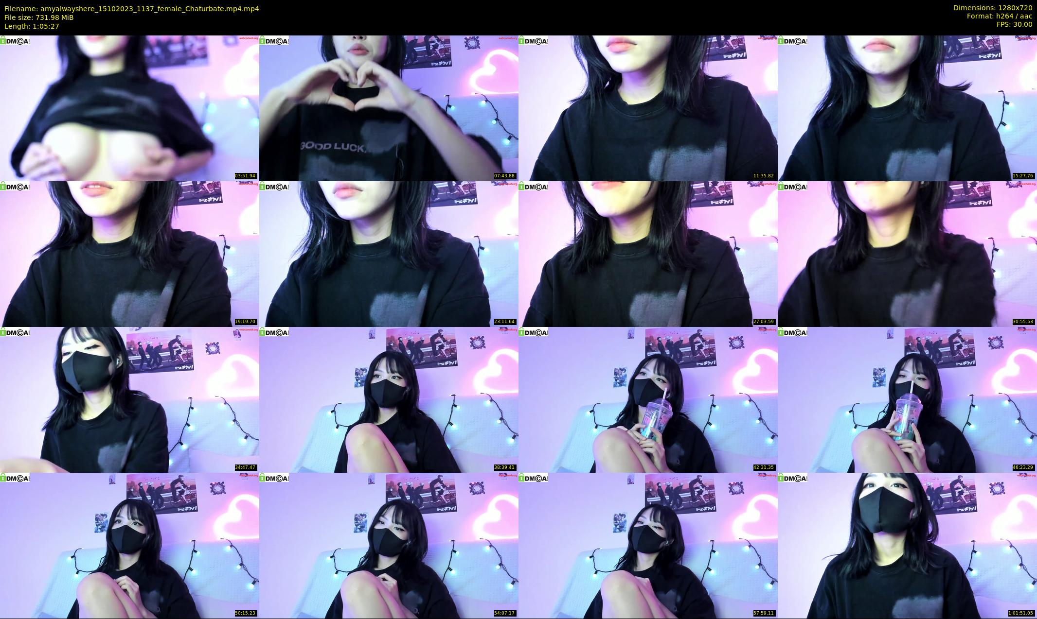 amyalwayshere — 66 minute Chaturbate female cam show recording, 720p, Oct 15, 2023