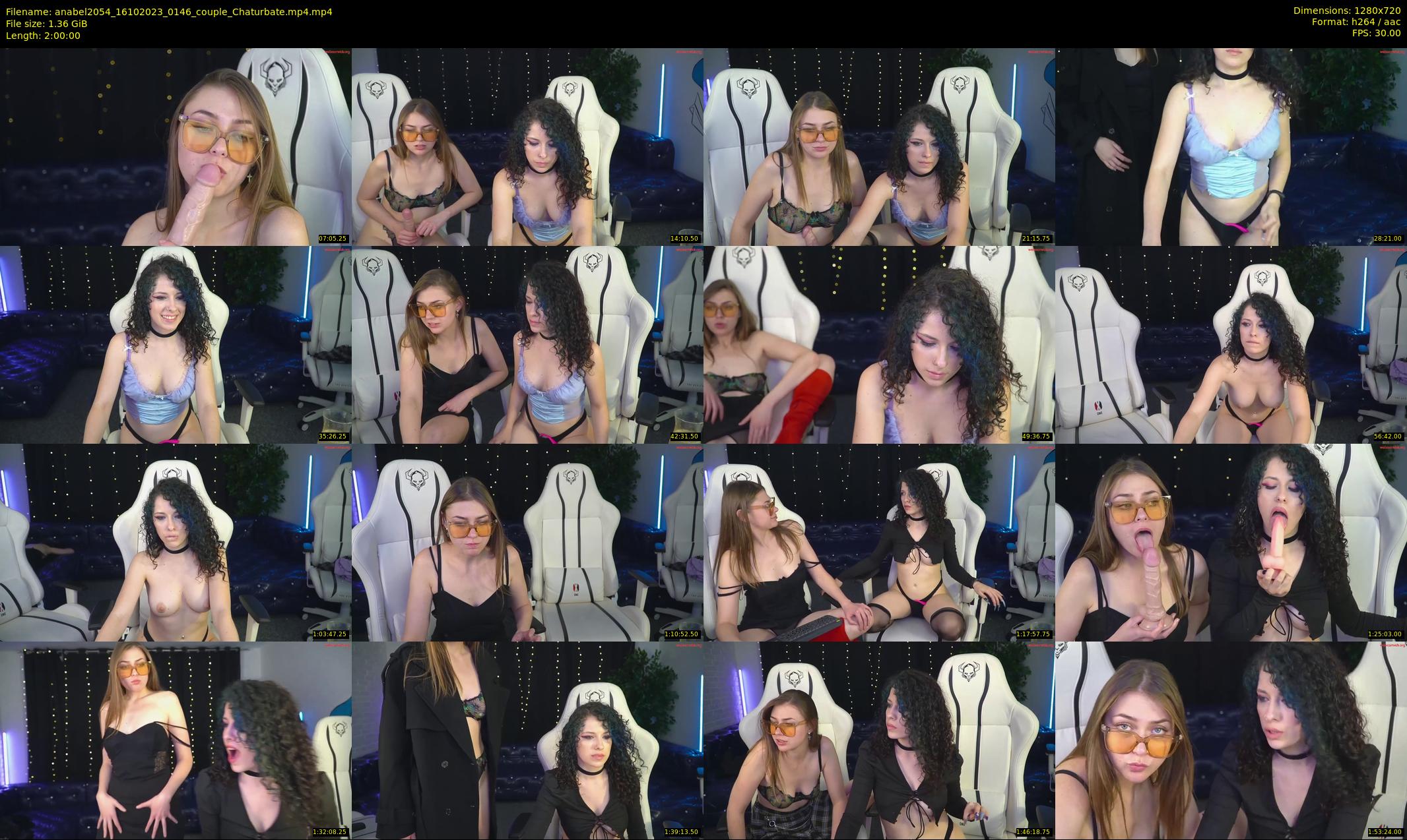 anabel2054 — 120 minute Chaturbate female cam show recording, 720p, Oct 16, 2023