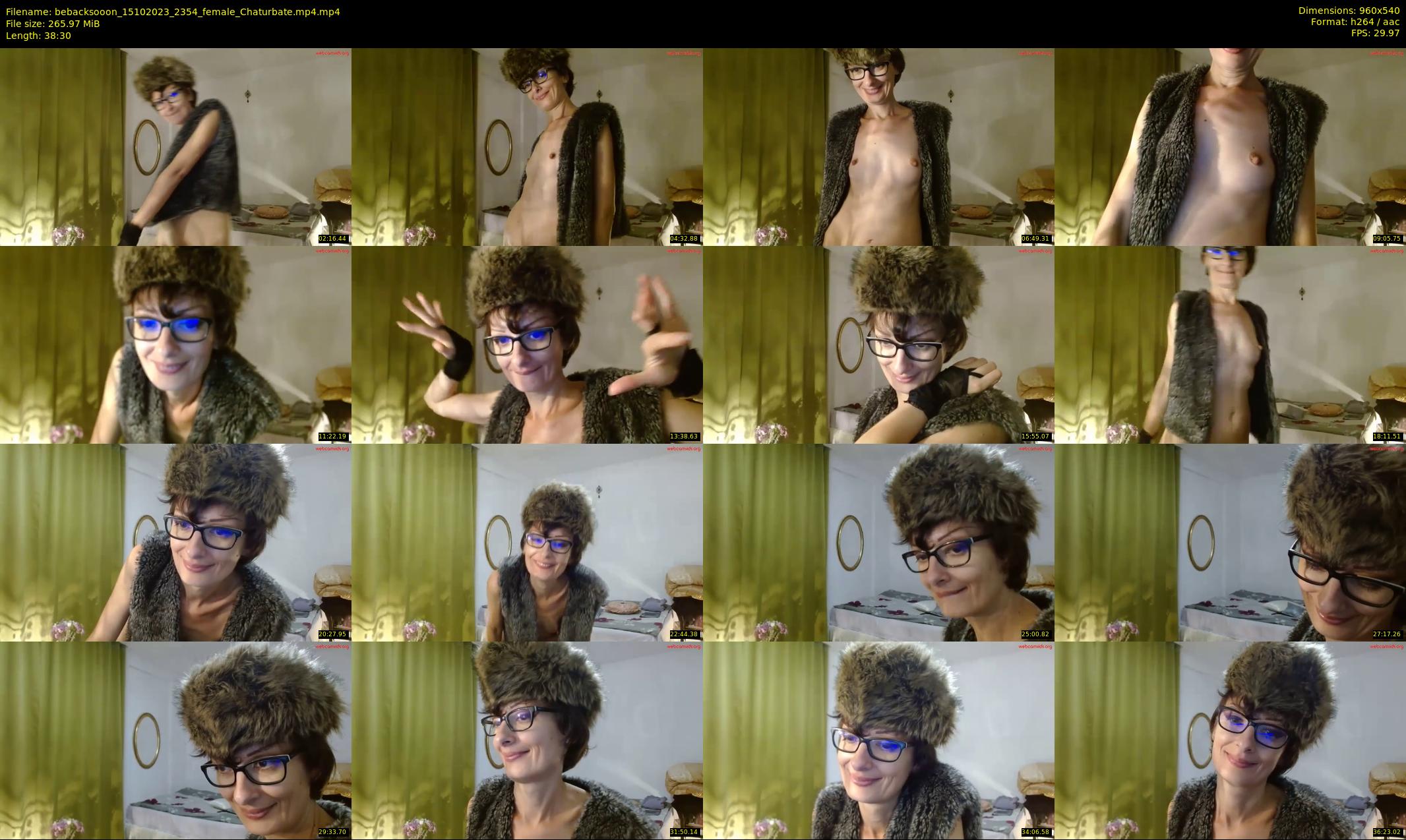 bebacksooon — 39 minute Chaturbate female cam show recording, 480p, Oct 15, 2023