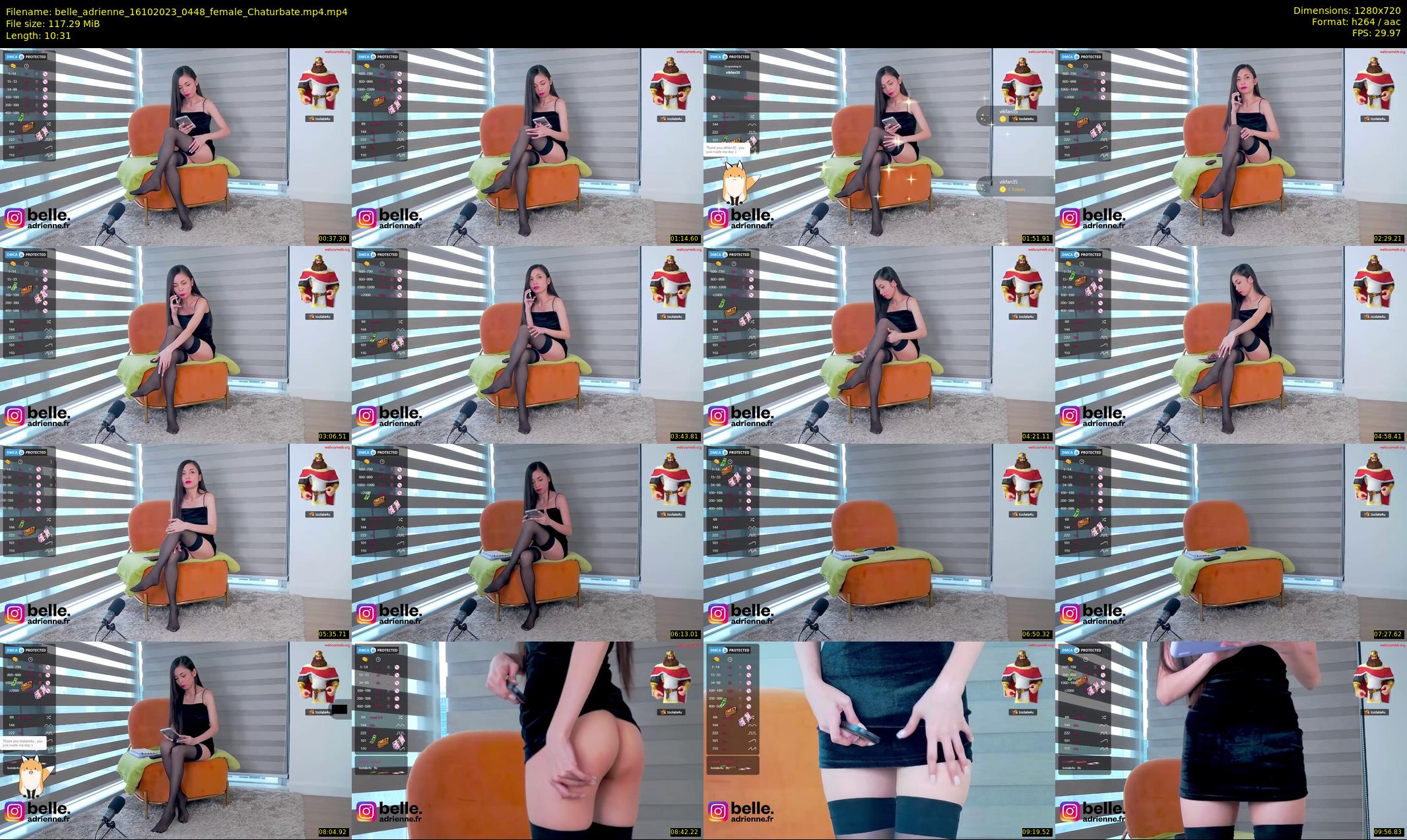 belle_adrienne — 11 minute Chaturbate couple cam show recording, 720p, Oct 16, 2023