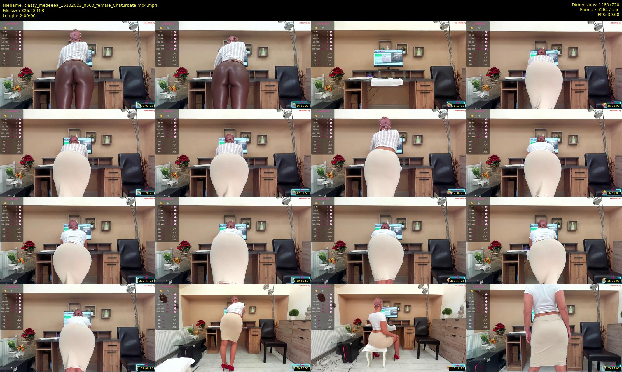 classy_medeeea — 120 minute Chaturbate female cam show recording, 720p, Oct 16, 2023