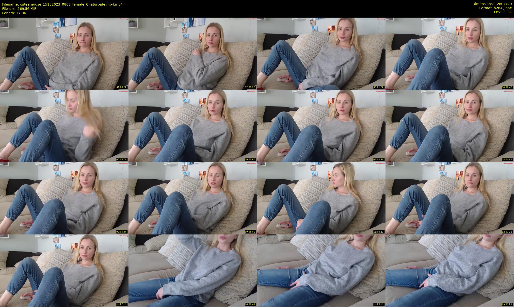 cuteemouse — 18 minute Chaturbate female cam show recording, 720p, Oct 15, 2023