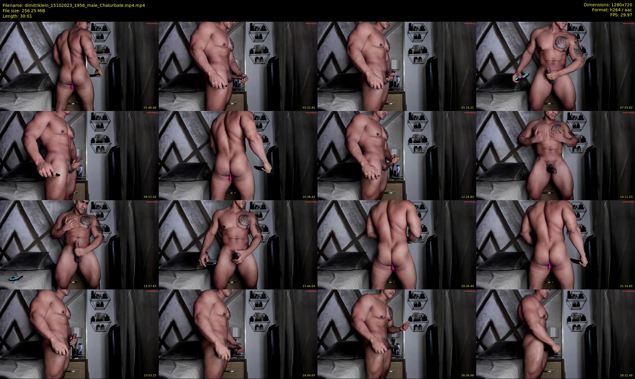 dimitriklein — 31 minute Chaturbate male cam show recording, 720p, Oct 15, 2023