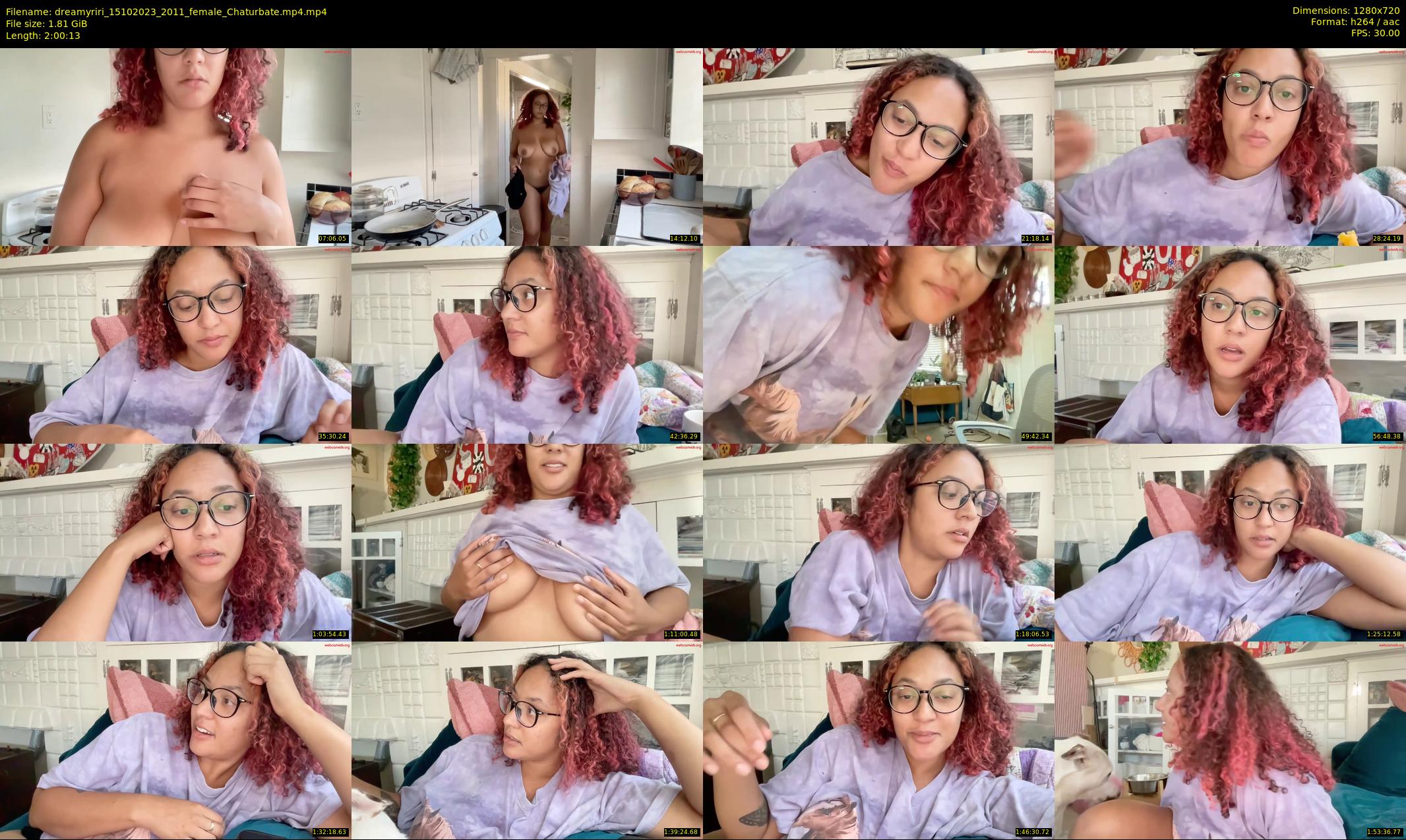 dreamyriri — 121 minute Chaturbate female cam show recording, 720p, Oct 15, 2023
