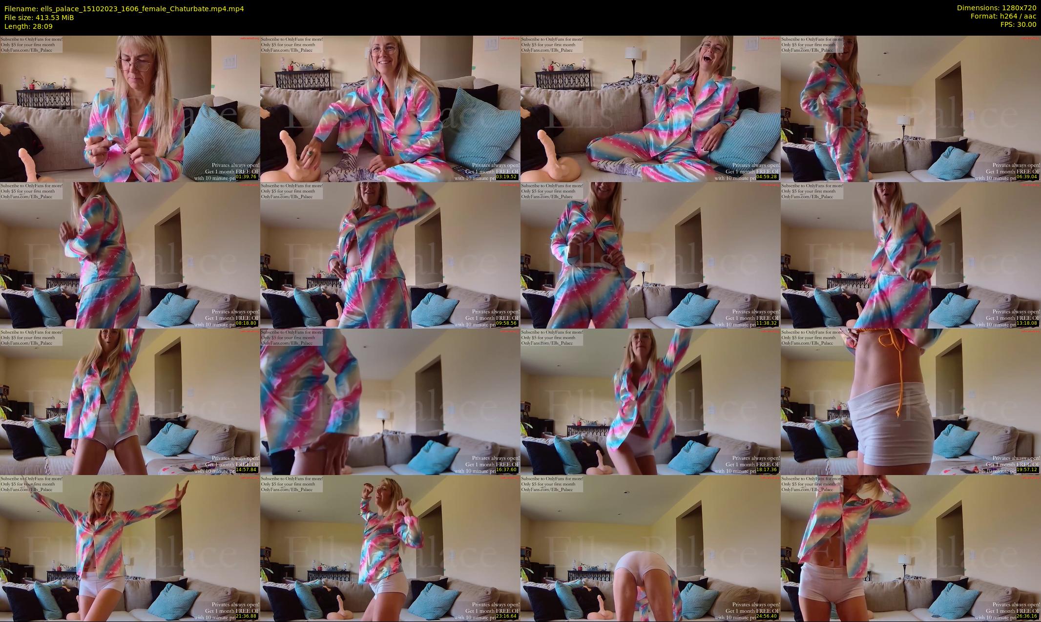 ells_palace — 29 minute Chaturbate female cam show recording, 720p, Oct 15, 2023