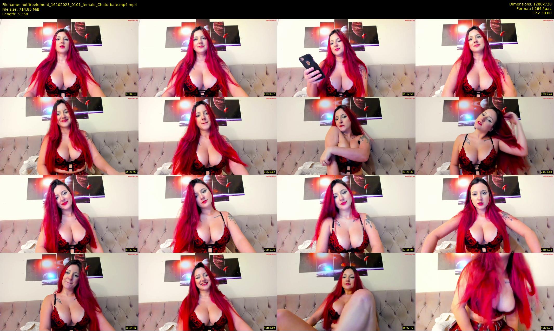 hotfireelement — 52 minute Chaturbate couple cam show recording, 720p, Oct 16, 2023