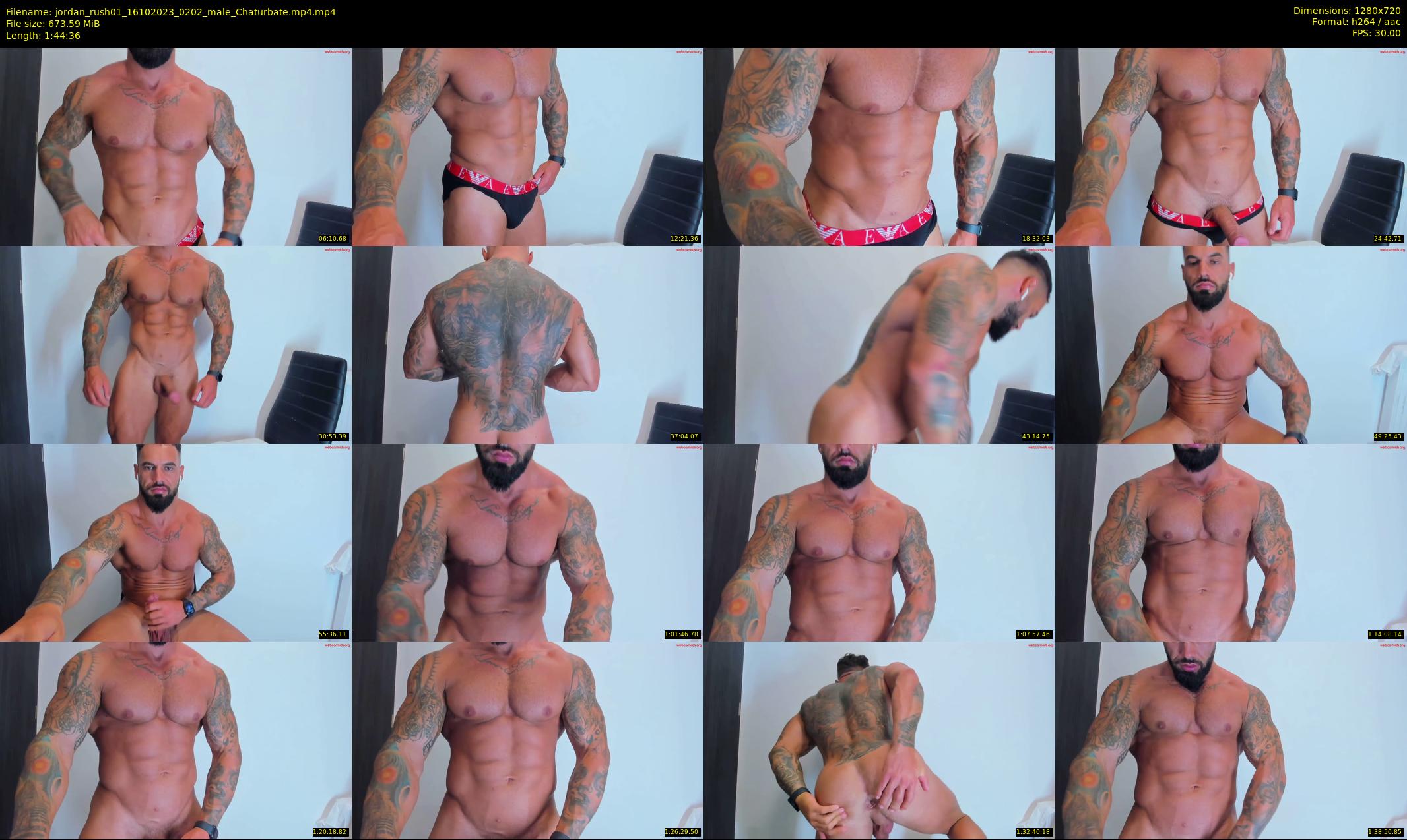 jordan_rush01 — 105 minute Chaturbate male cam show recording, 720p, Oct 16, 2023