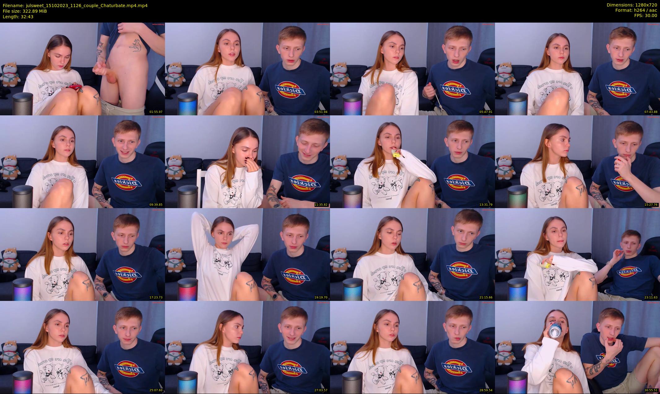 julsweet — 33 minute Chaturbate male cam show recording, 720p, Oct 15, 2023