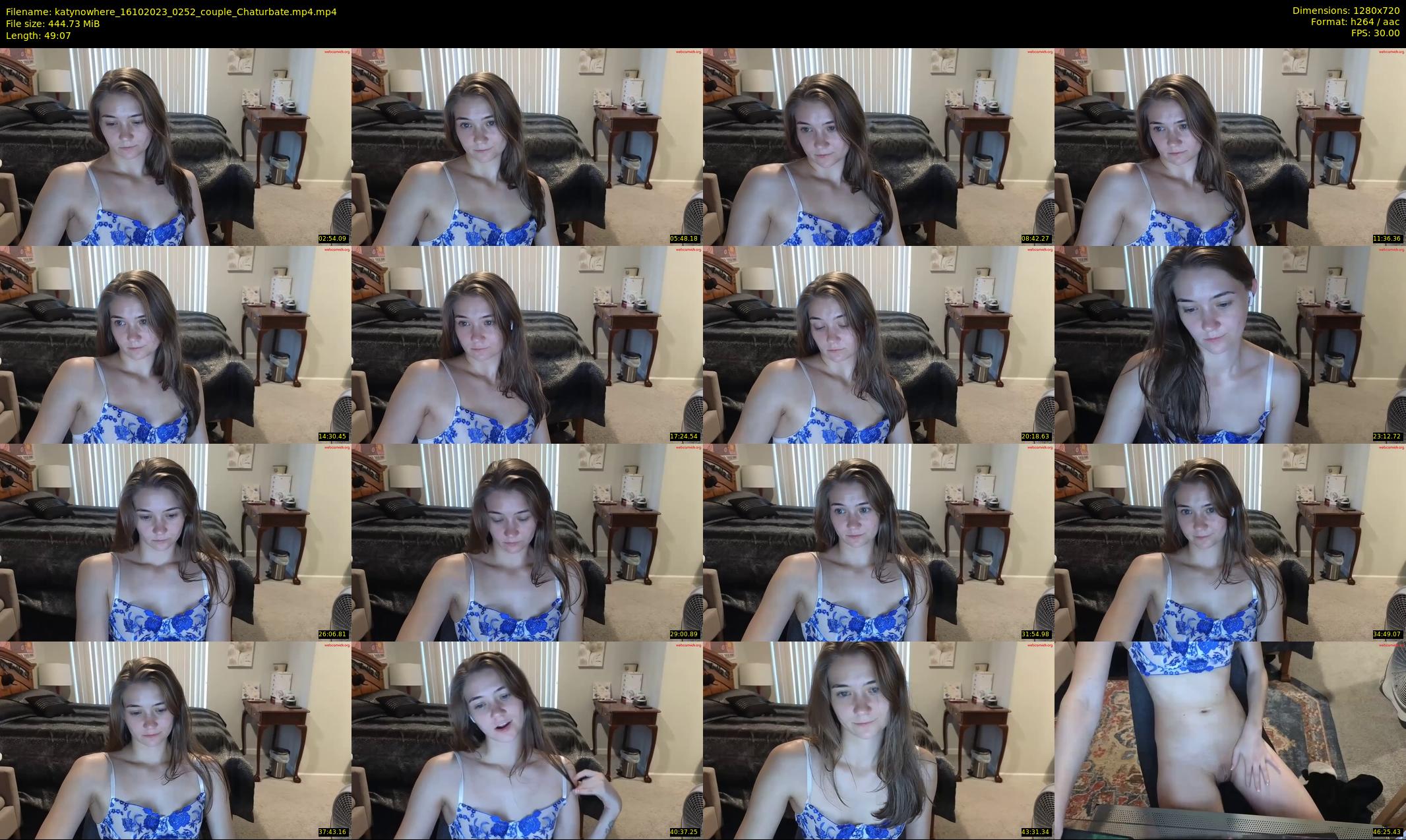 katynowhere — 50 minute Chaturbate female cam show recording, 720p, Oct 16, 2023