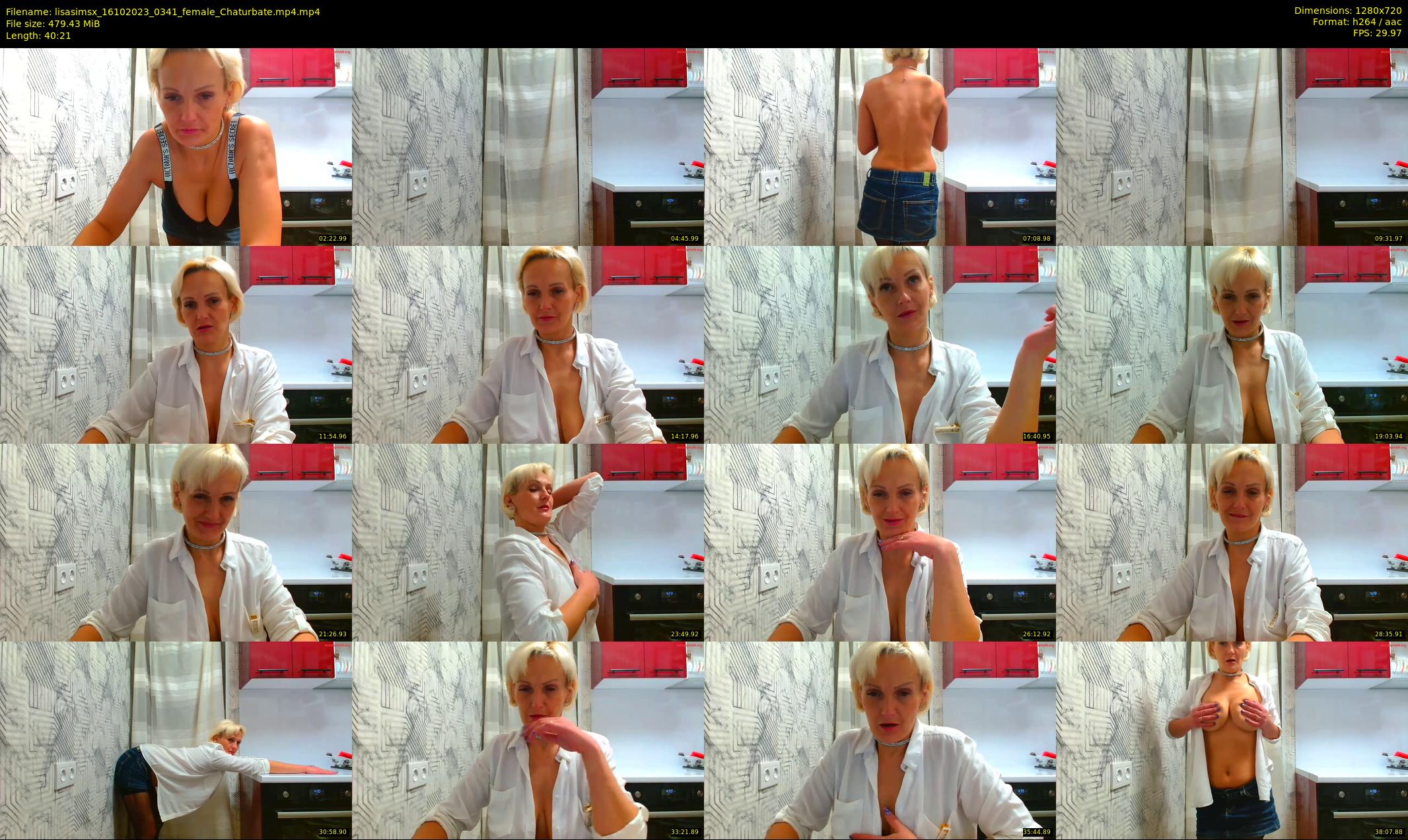 lisasimsx — 41 minute Chaturbate female cam show recording, 720p, Oct 16, 2023