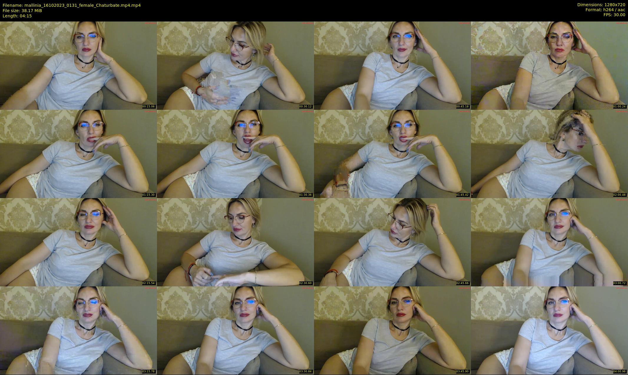 mallinia — 5 minute Chaturbate female cam show recording, 720p, Oct 16, 2023