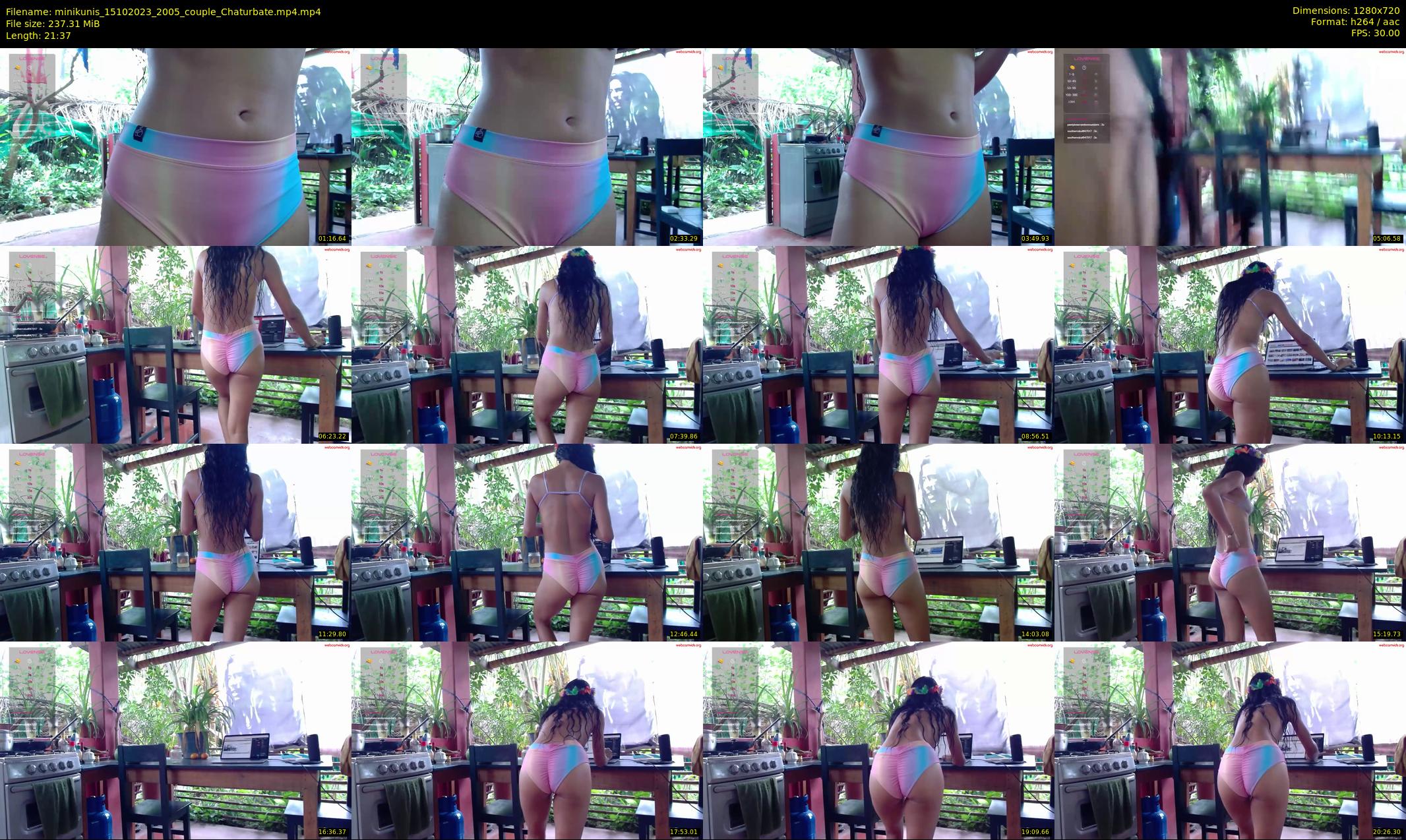 minikunis — 22 minute Chaturbate couple cam show recording, 720p, Oct 15, 2023