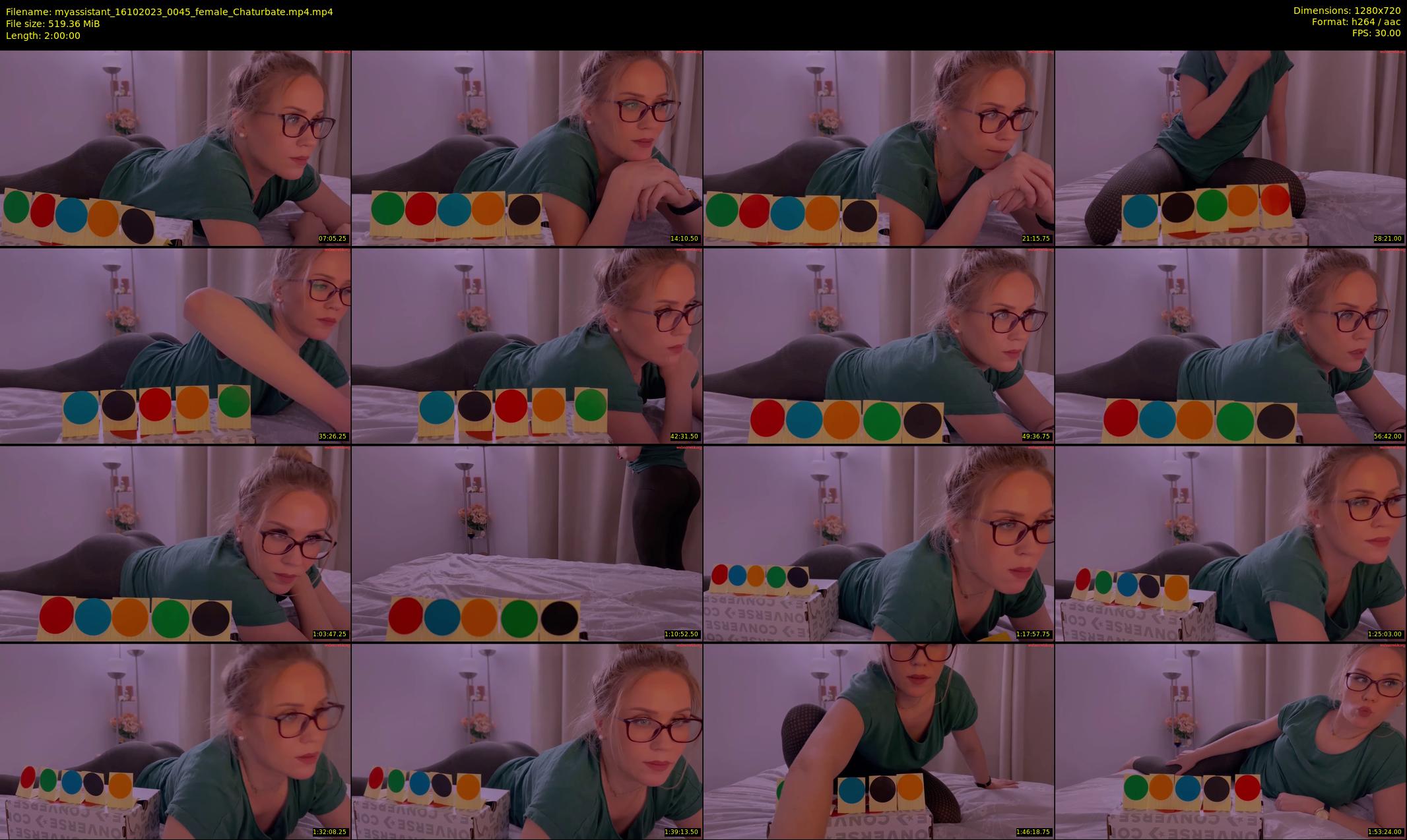 myassistant — 120 minute Chaturbate female cam show recording, 720p, Oct 16, 2023
