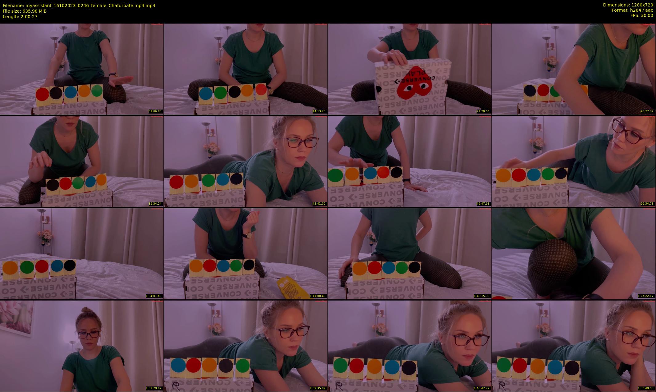 myassistant — 121 minute Chaturbate female cam show recording, 720p, Oct 16, 2023
