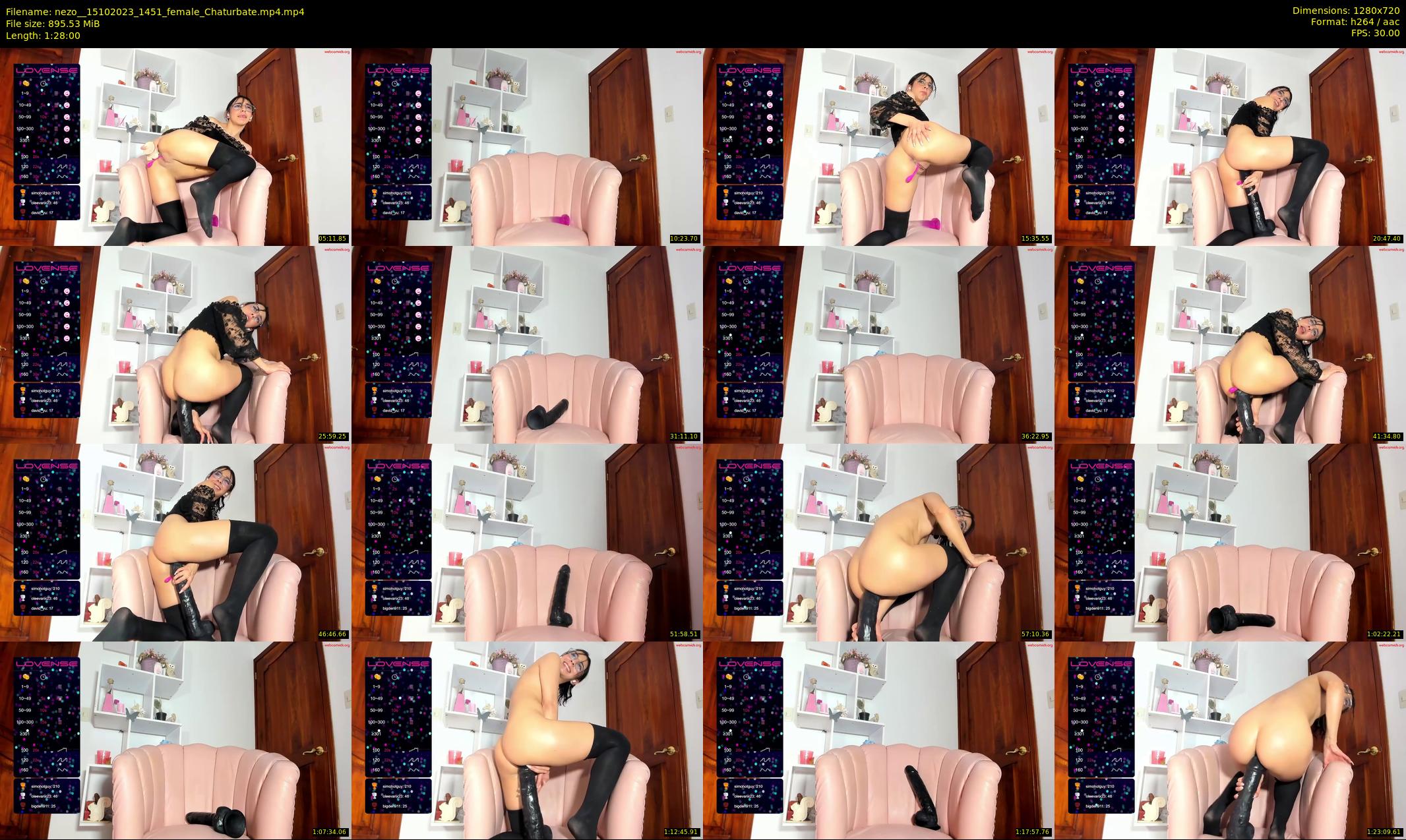 nezo_ — 88 minute Chaturbate female cam show recording, 720p, Oct 15, 2023