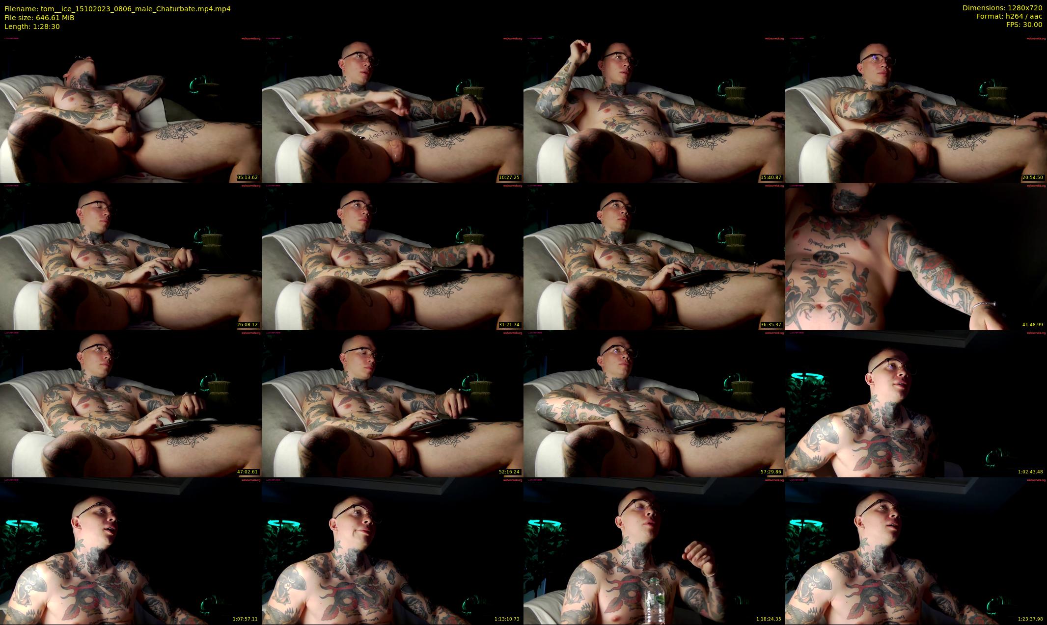tom__ice — 89 minute Chaturbate male cam show recording, 720p, Oct 15, 2023