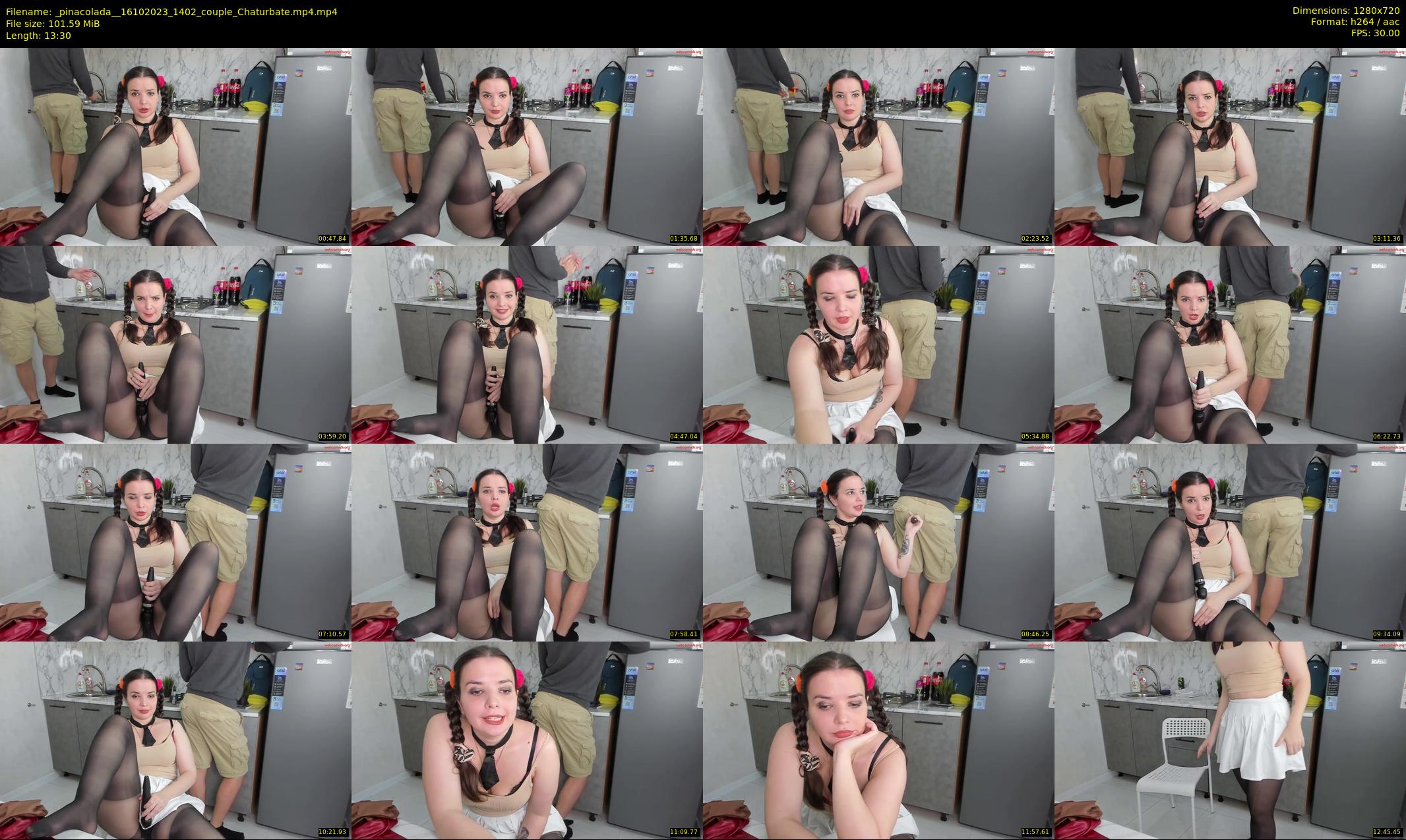 _pinacolada_ — 14 minute Chaturbate couple cam show recording, 720p, Oct 16, 2023