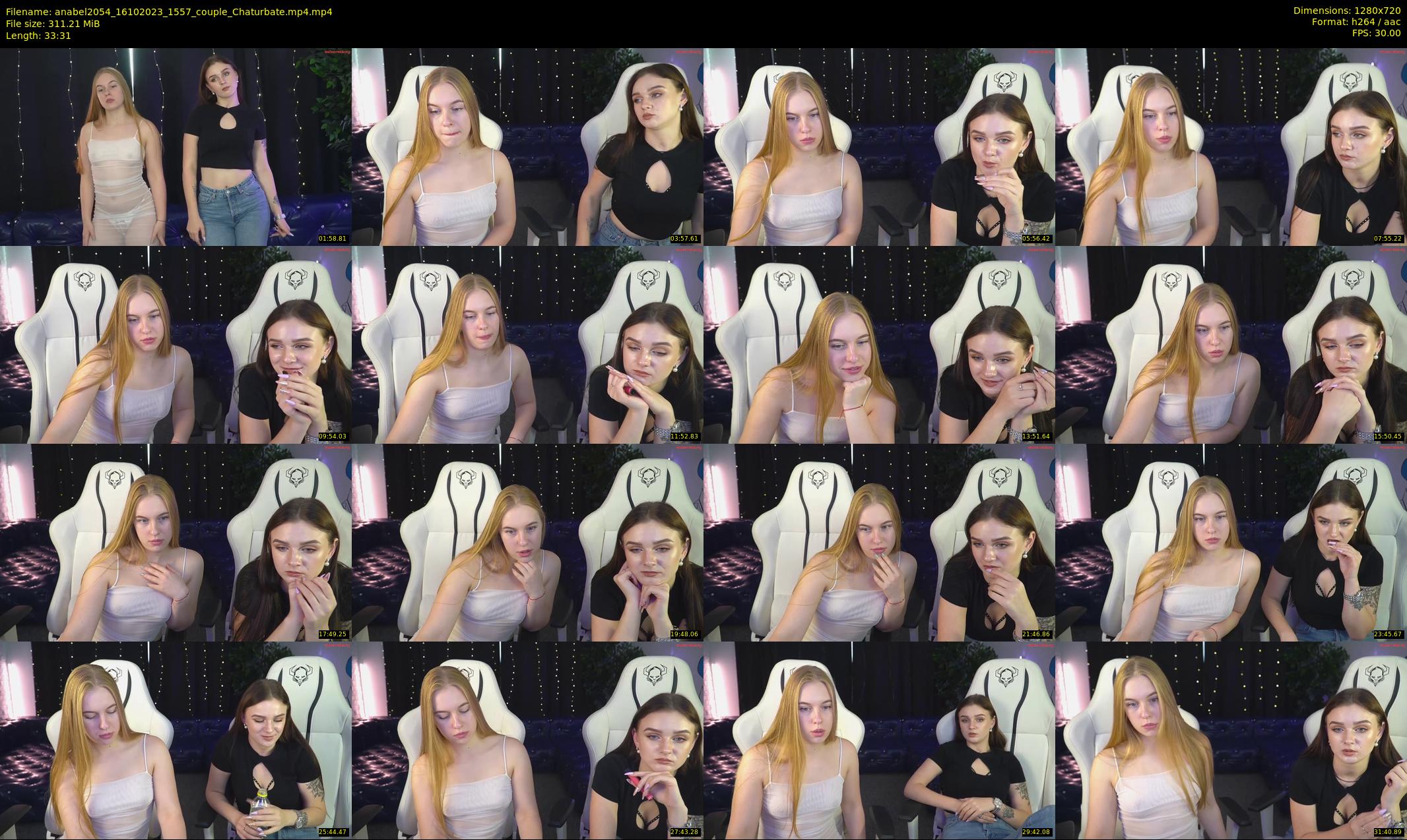 anabel2054 — 34 minute Chaturbate female cam show recording, 720p, Oct 16, 2023