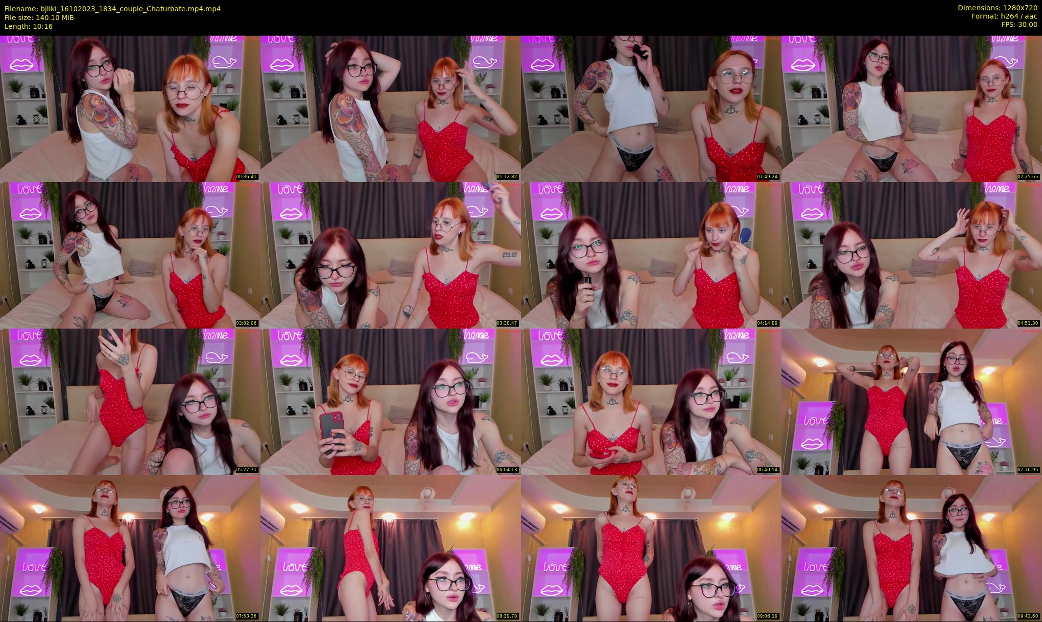 bjliki — 11 minute Chaturbate couple cam show recording, 720p, Oct 16, 2023