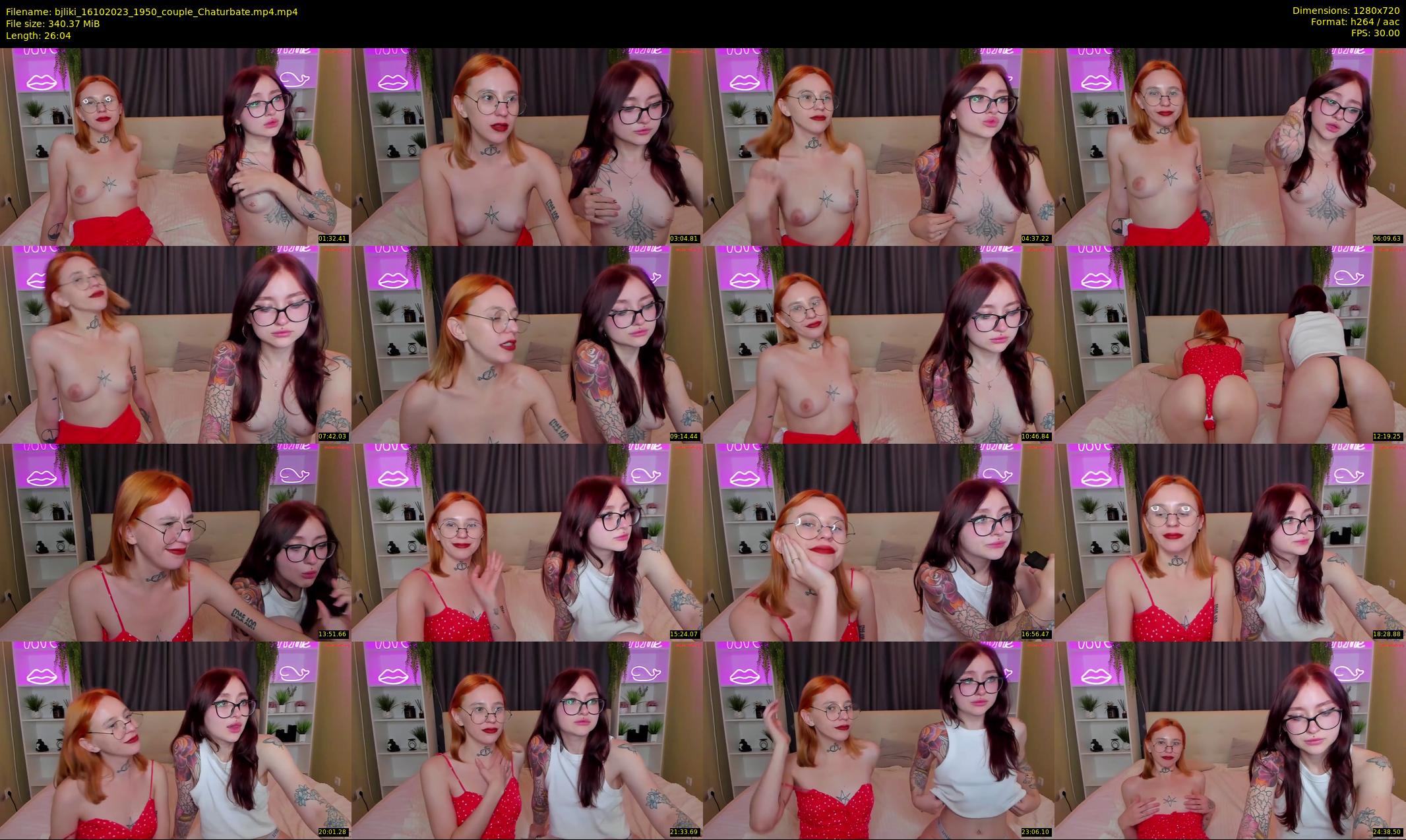 bjliki — 27 minute Chaturbate couple cam show recording, 720p, Oct 16, 2023